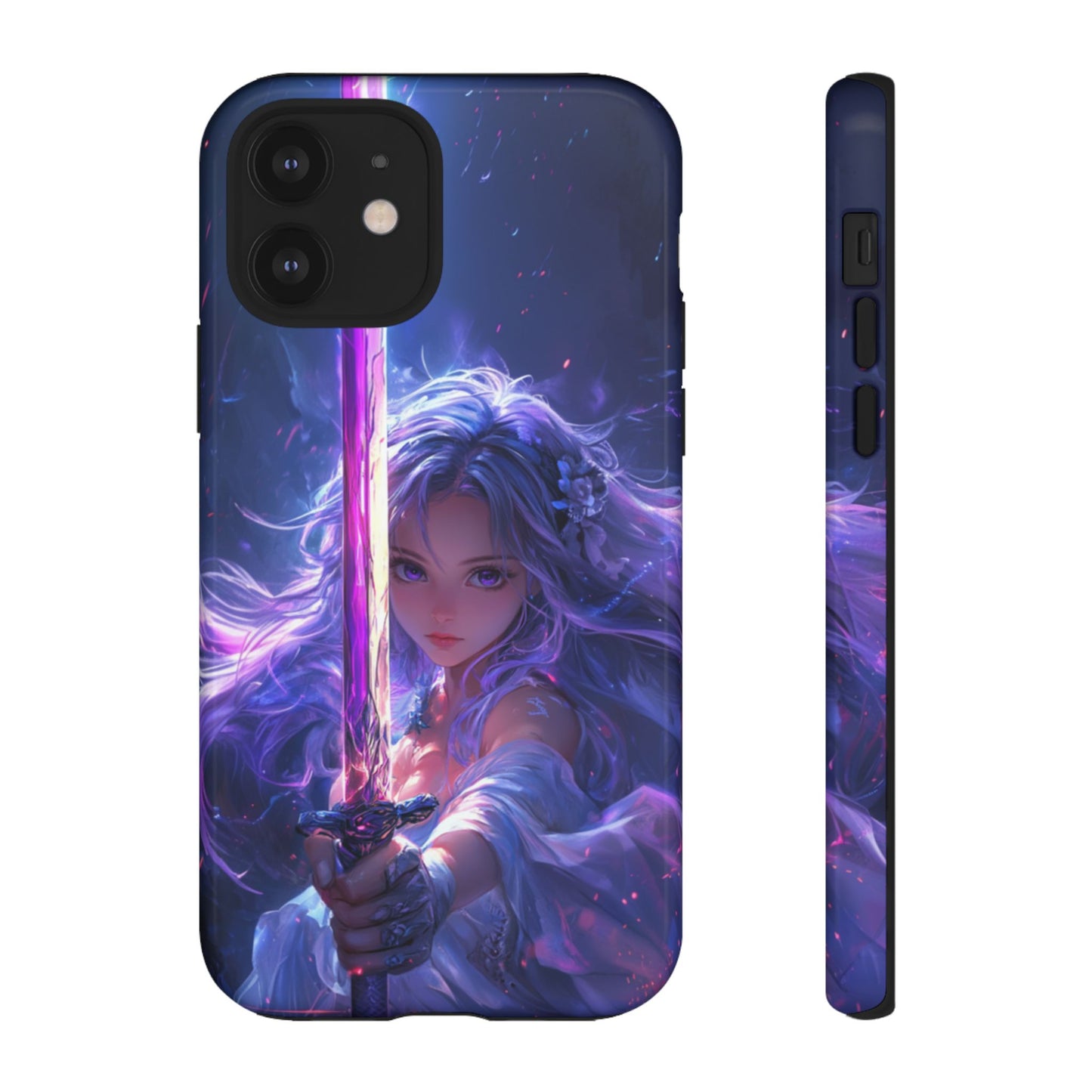 Violet Blade Warrior – Tough iPhone Case