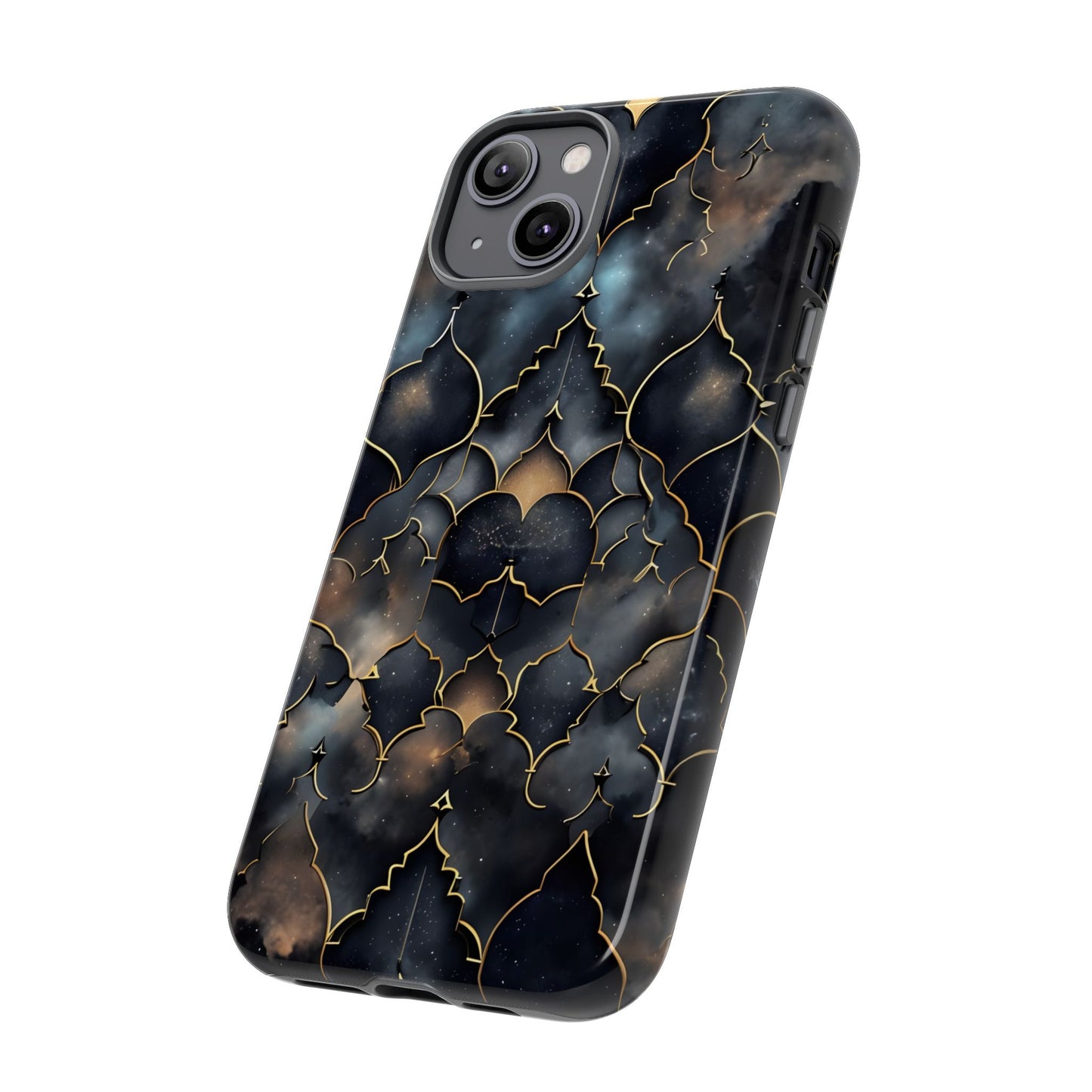 Celestial Mosaic: Cosmic Elegance Phone Case - iPhone, Google Pixel, Samsung Galaxy