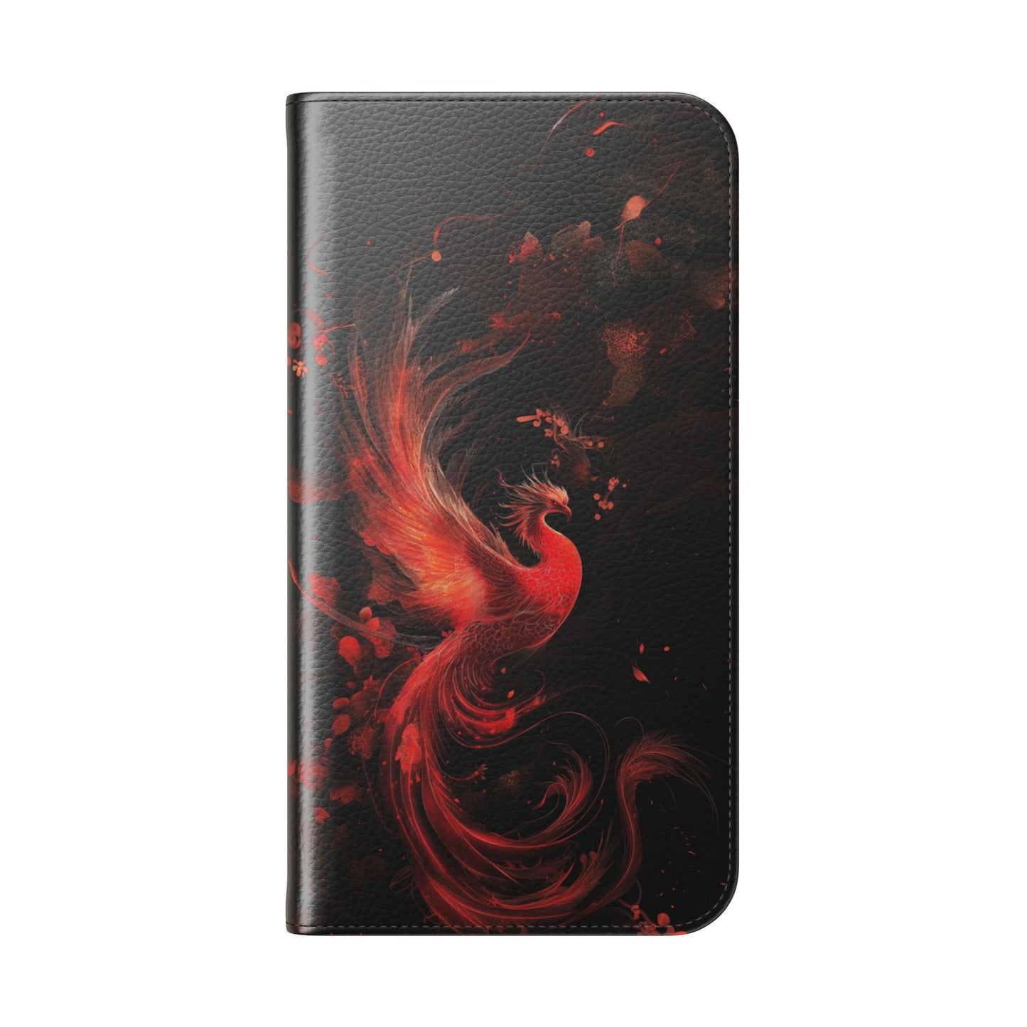 Crimson Phoenix - Wallet Flip Case