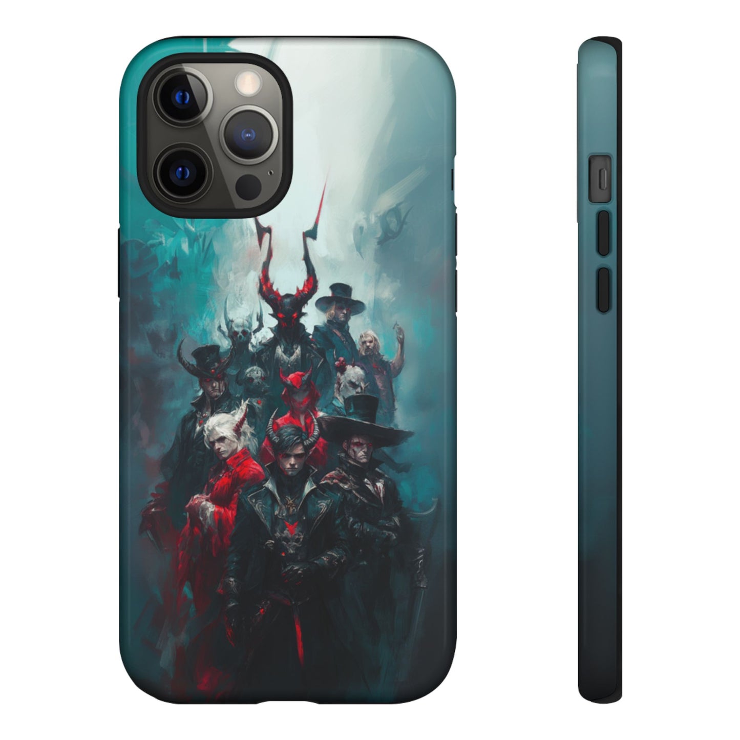Dark Fantasy Demon Hunters - Tough iPhone Case