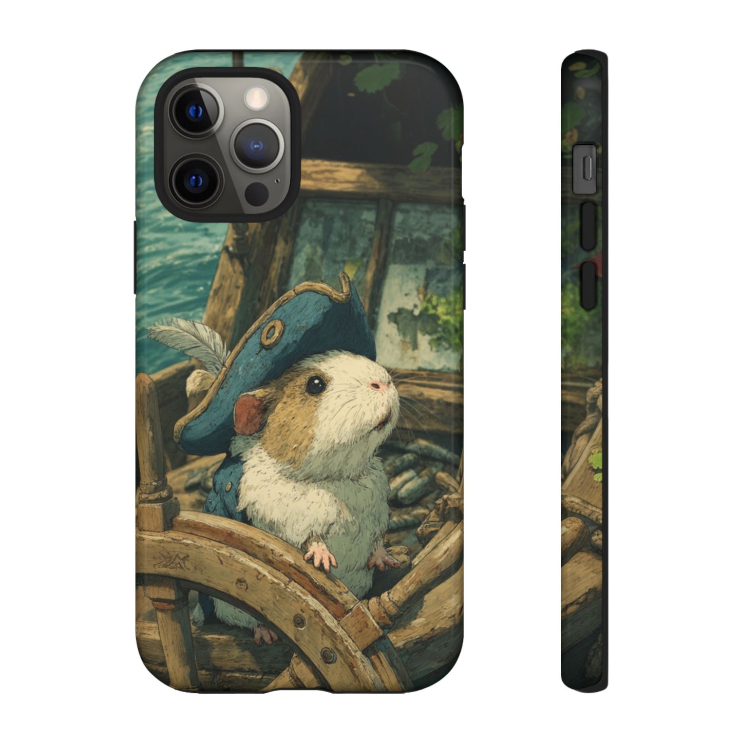 Pirate Captain Guinea Pig - Tough iPhone Case