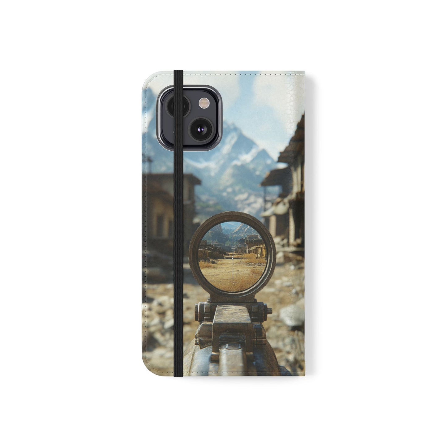 Desert Sniper Focus - Wallet Flip Case