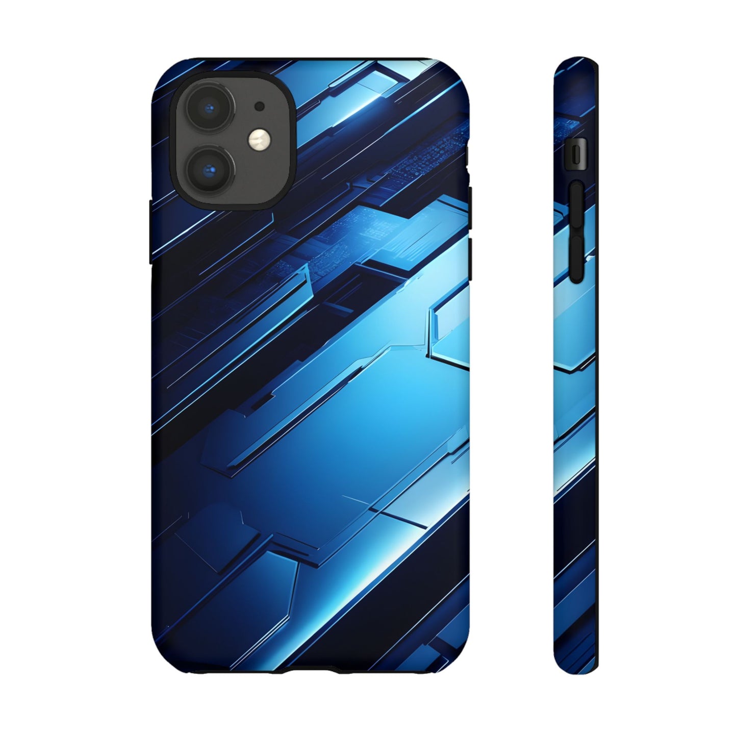 Futuristic Metallic Phone Case - iPhone, Google Pixel, Samsung Galaxy