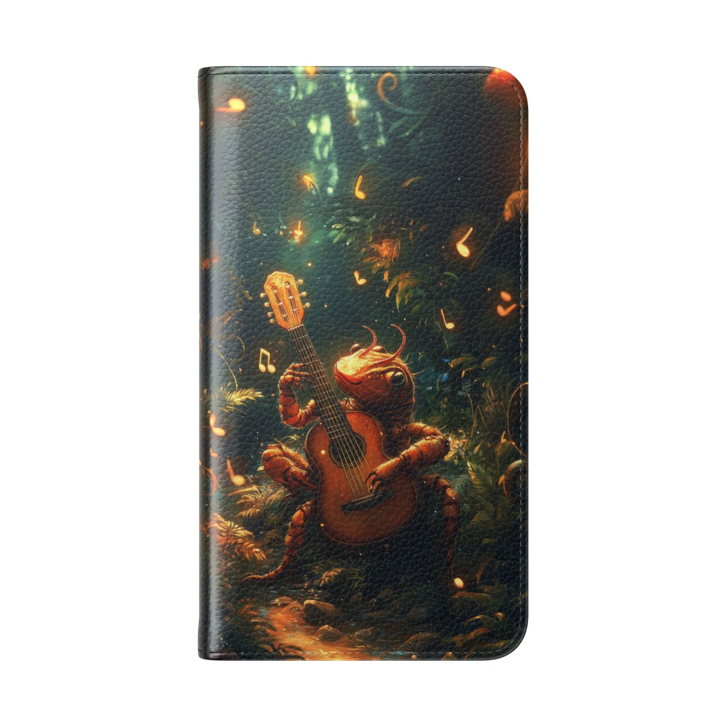 Serenade Forest Guitarist - Wallet Flip Case