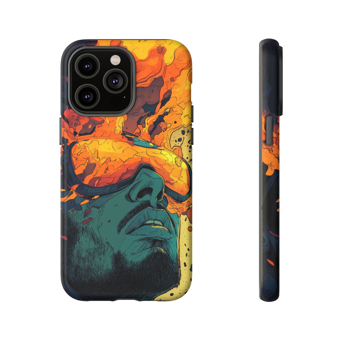 Flame Vision Phone Case - iPhone, Google Pixel, Samsung Galaxy