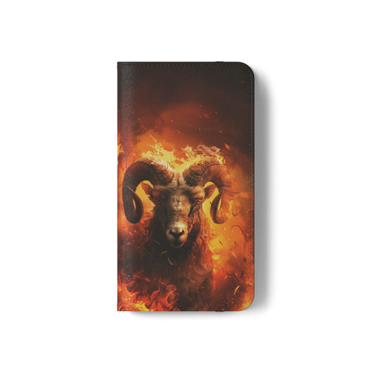 Aries Fire Ram - Wallet Flip Case