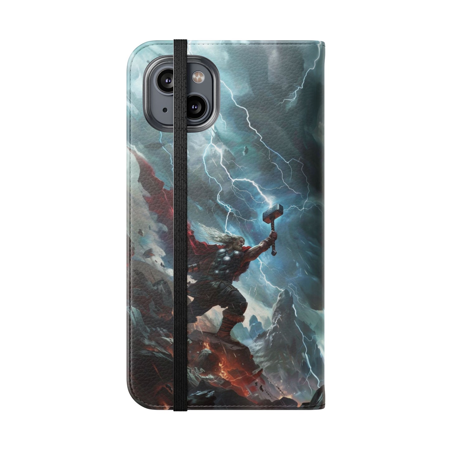 Thor Lightning Storm - Wallet Flip Case