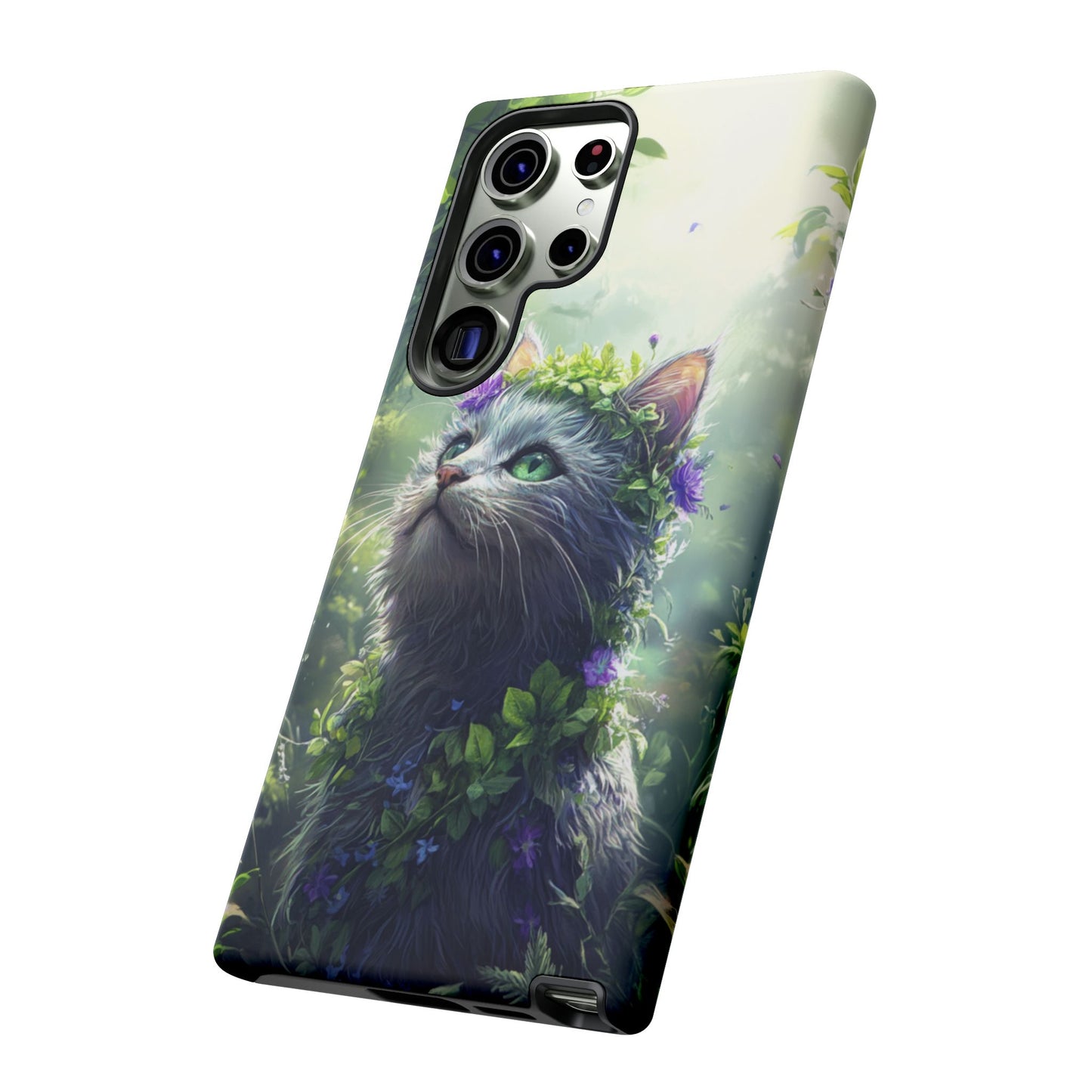 Nature’s Guardian Cat Phone Case – iPhone, Google Pixel, Samsung Galaxy