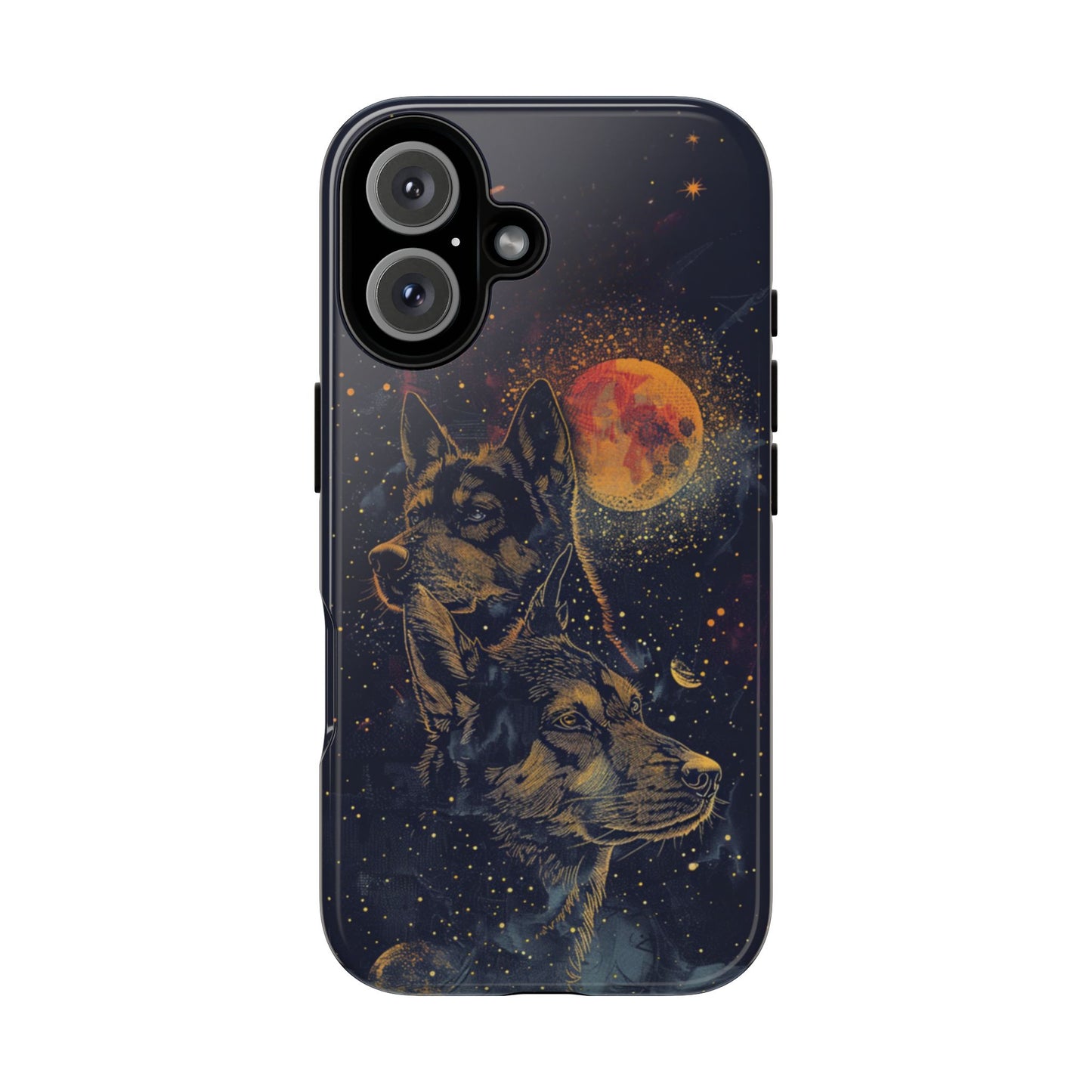 German Shepherd Celestial Phone Case – iPhone, Google Pixel, Samsung Galaxy