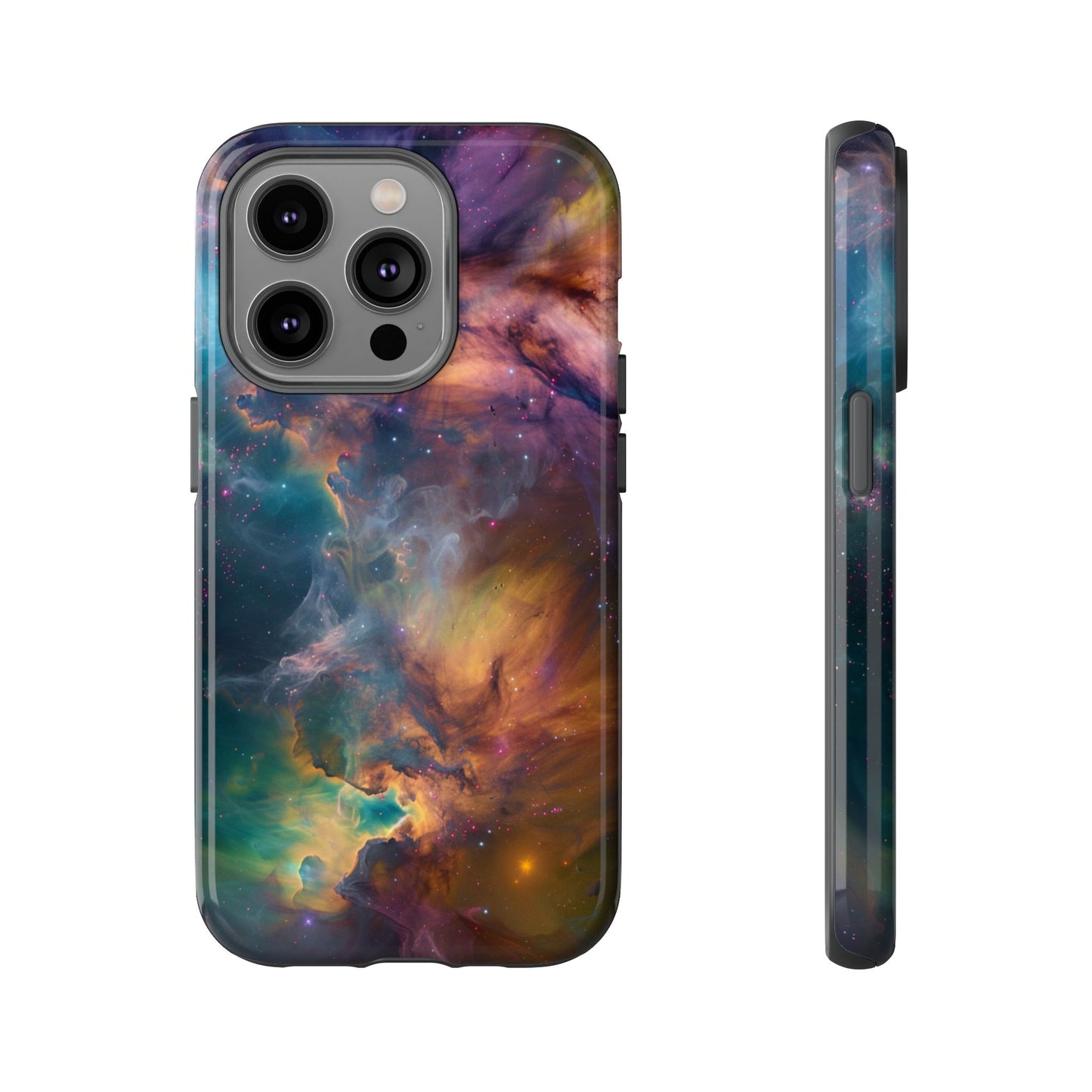 Celestial Nebula Drift – Tough iPhone Case