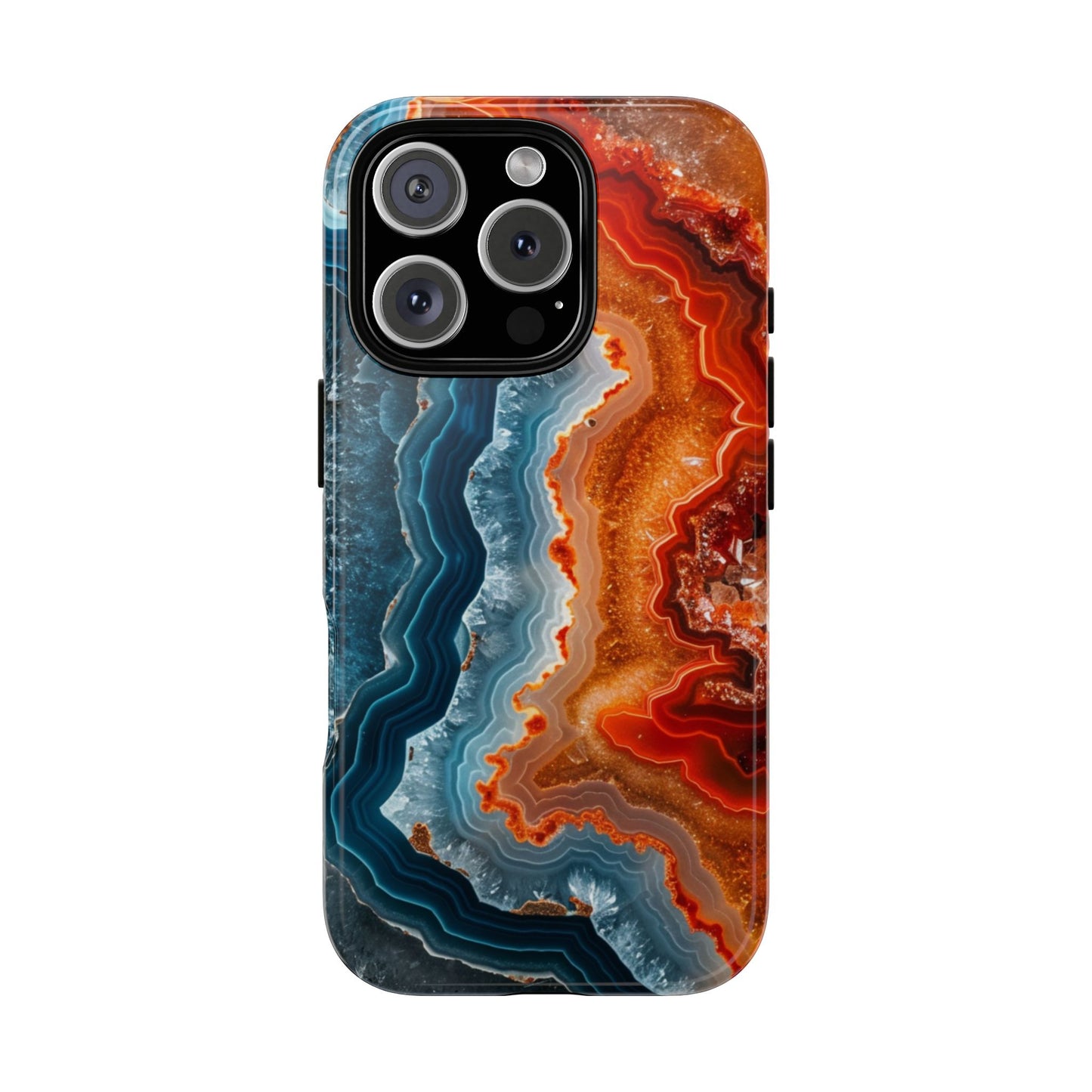 Molten Agate Veins – Tough iPhone Case