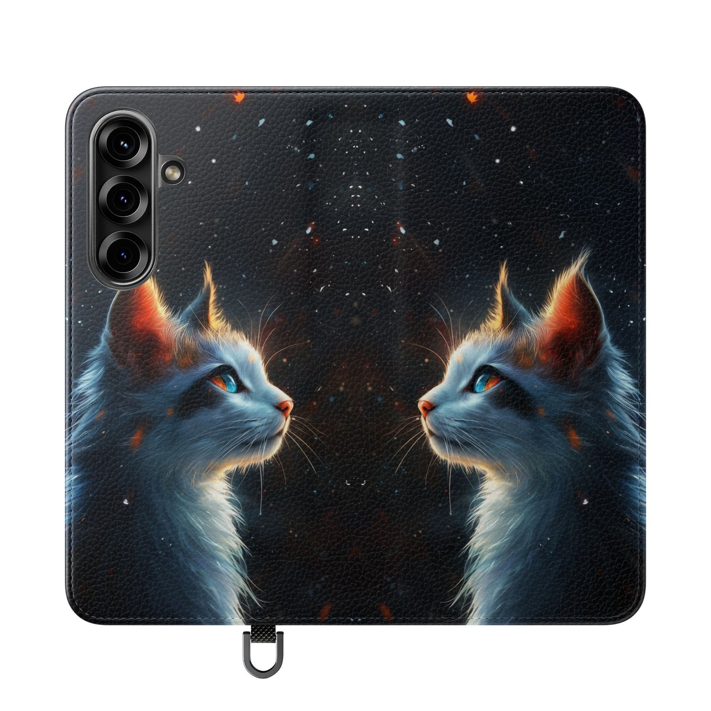 Starlight Cat - Wallet Flip Case