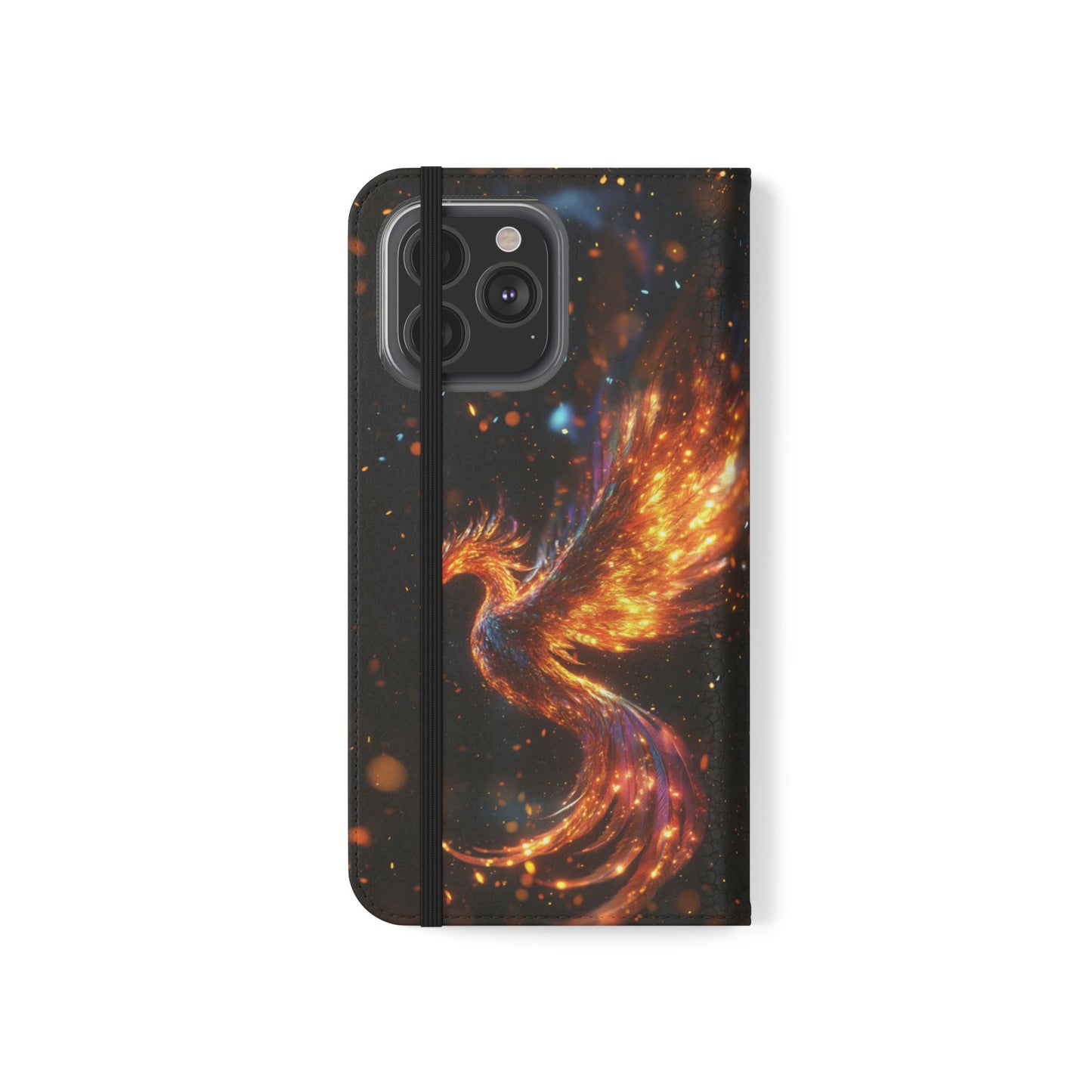 Cosmic Phoenix - Wallet Flip Case