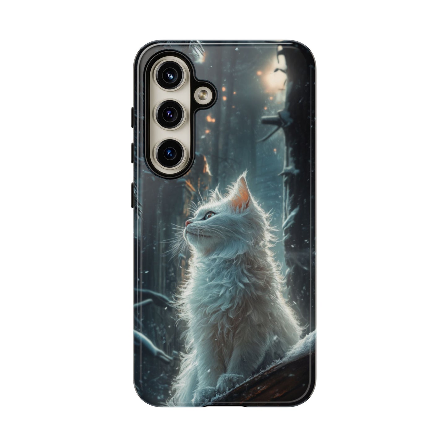 Winter Spirit Cat - Tough Samsung Galaxy Case