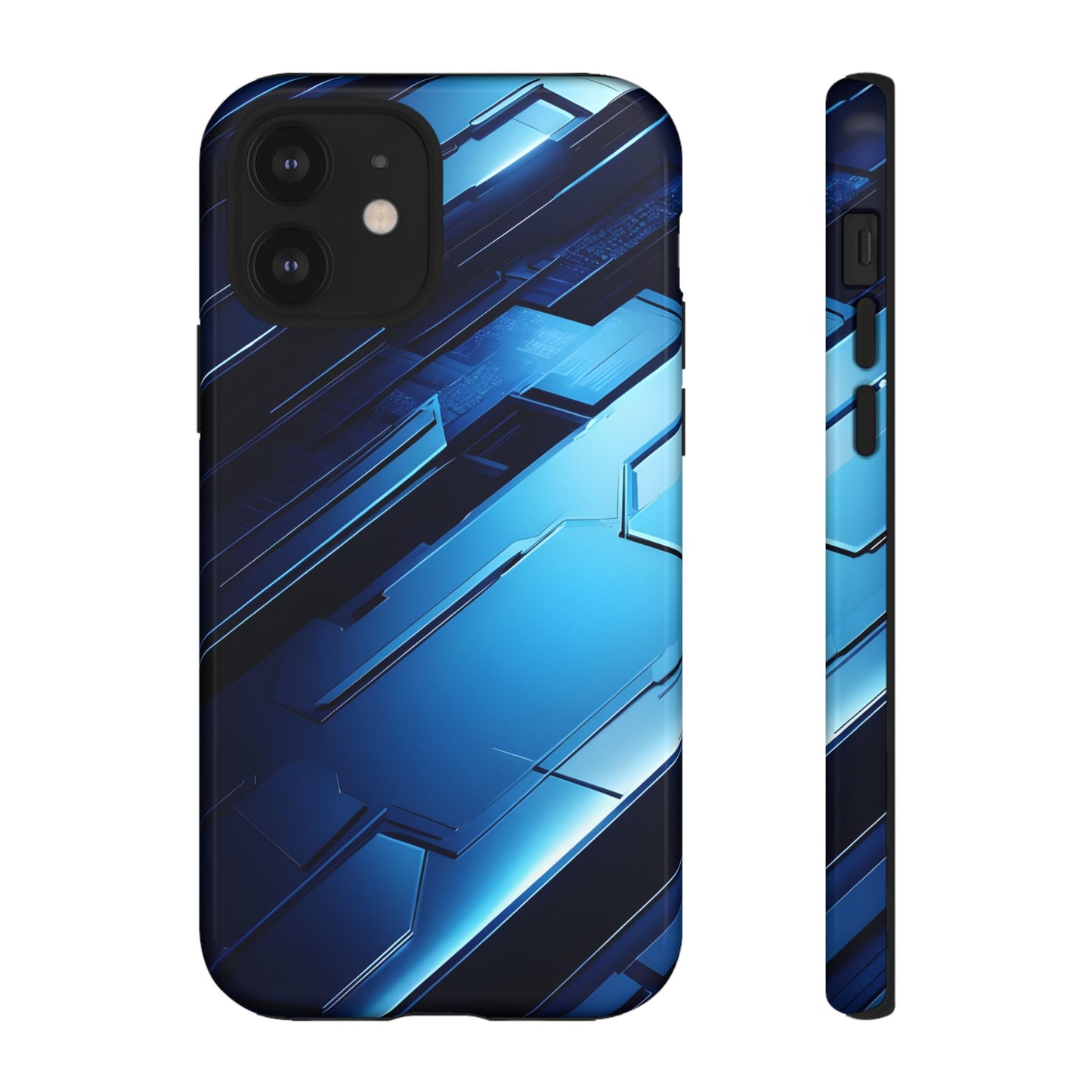 Futuristic Metallic Phone Case - iPhone, Google Pixel, Samsung Galaxy