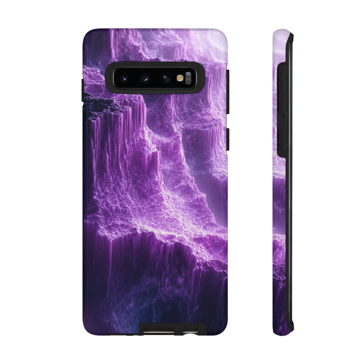 Purple Crystal Canyon - Tough Samsung Galaxy Case