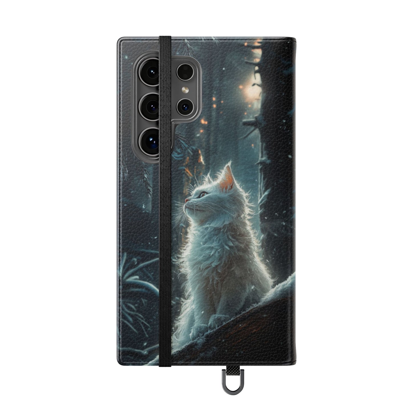 Winter Spirit Cat - Wallet Flip Case