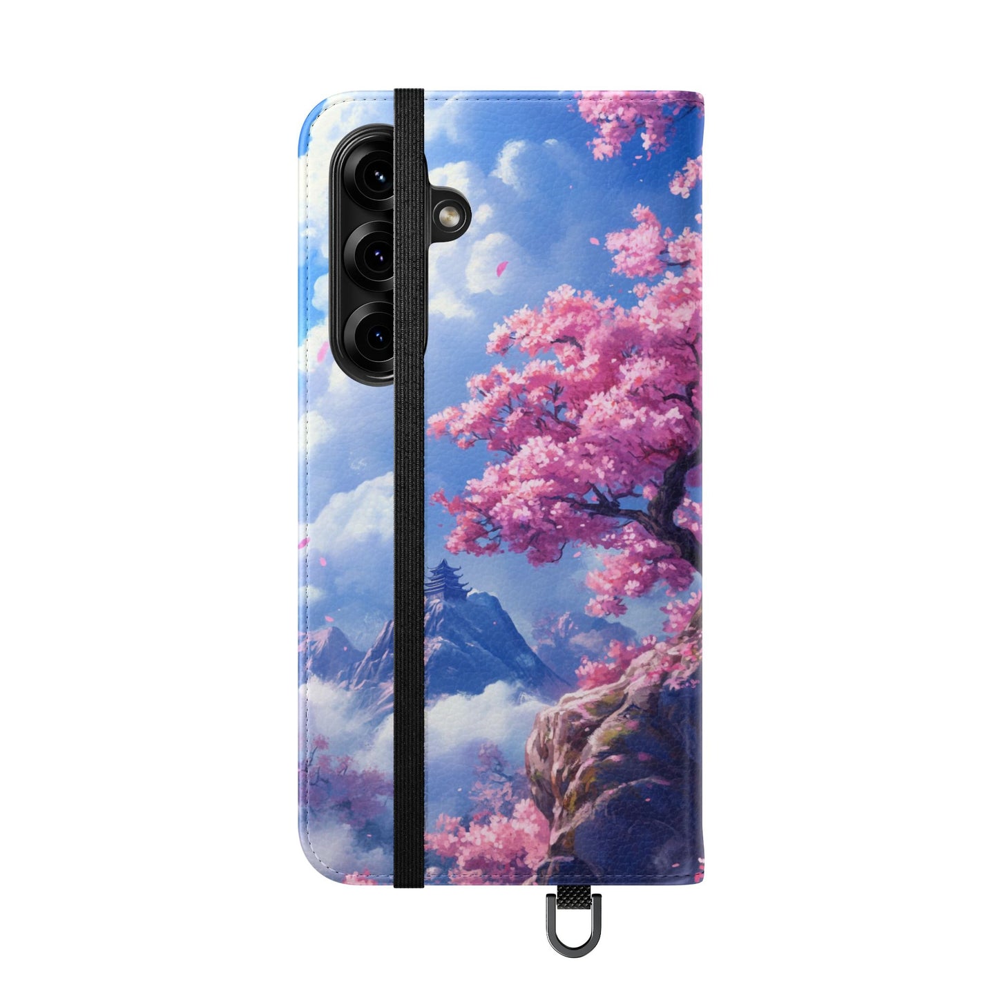 Sakura Sky Temple - Wallet Flip Case