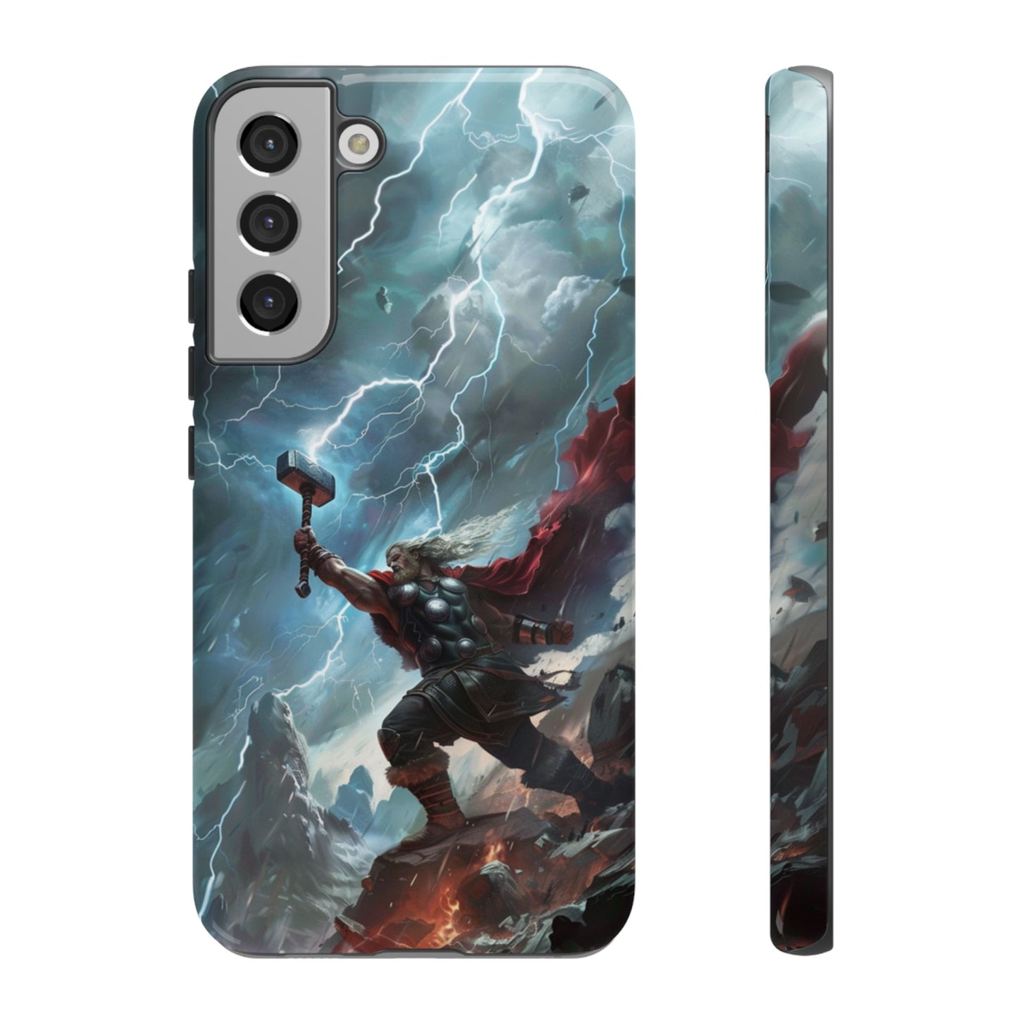 Thor Lightning Storm - Tough Samsung Galaxy Case