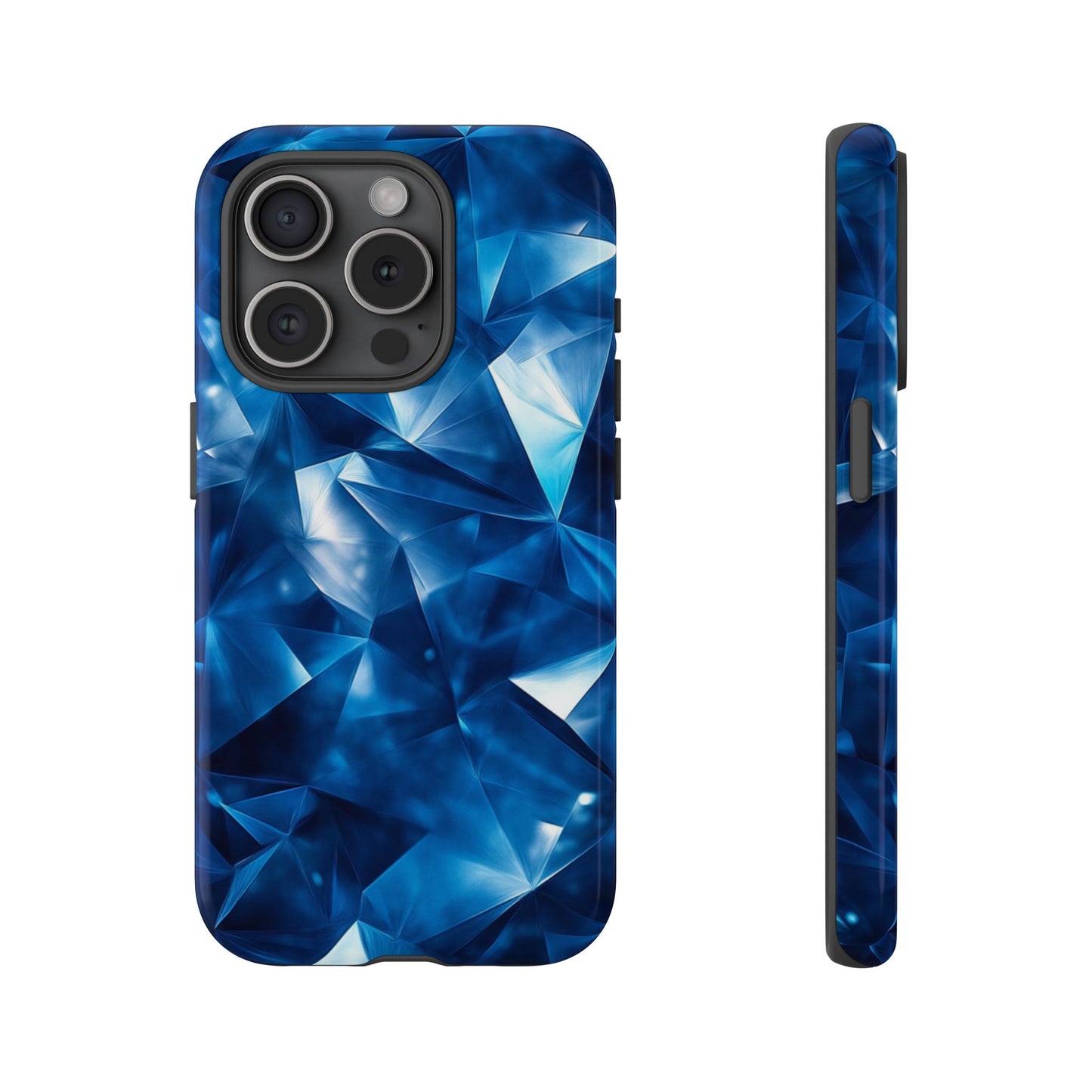Sapphire Crystal Shards - Tough iPhone Case
