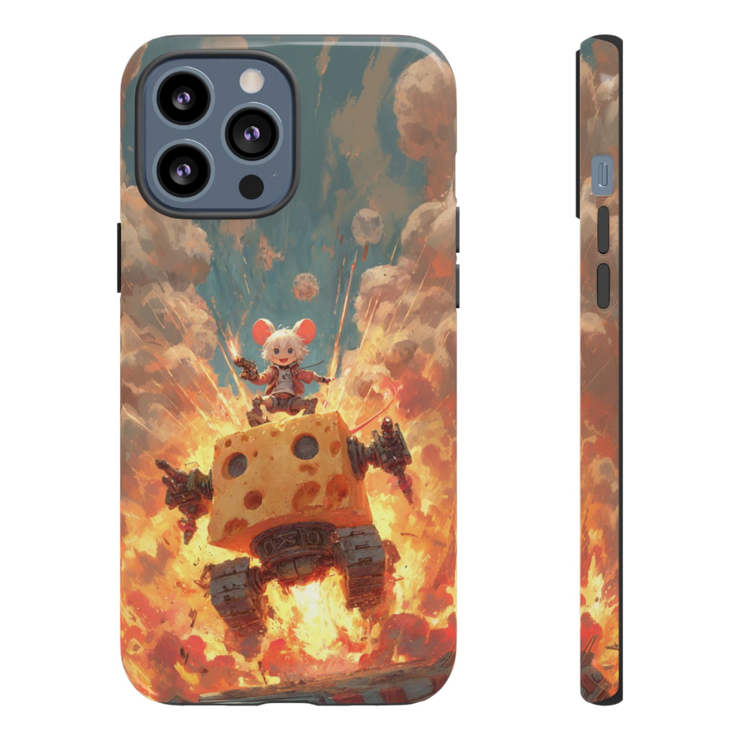 Battle Tank Mouse - Tough iPhone Case