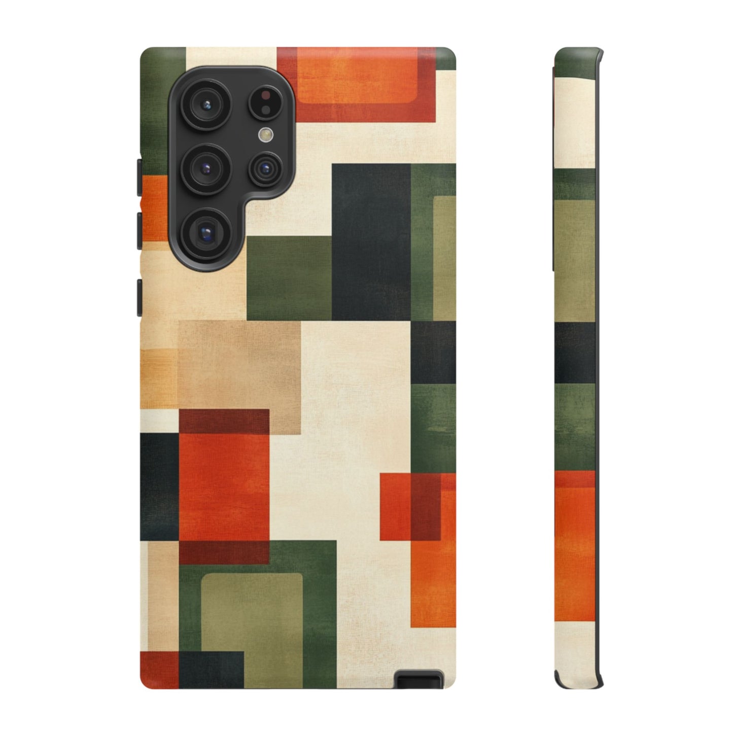 Mid-Century Modern Geometric Pattern Phone Case - iPhone, Google Pixel, Samsung Galaxy