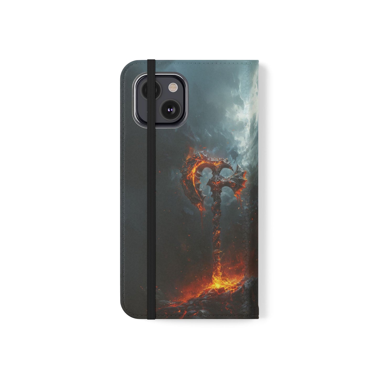 Molten War Axe - Wallet Flip Case