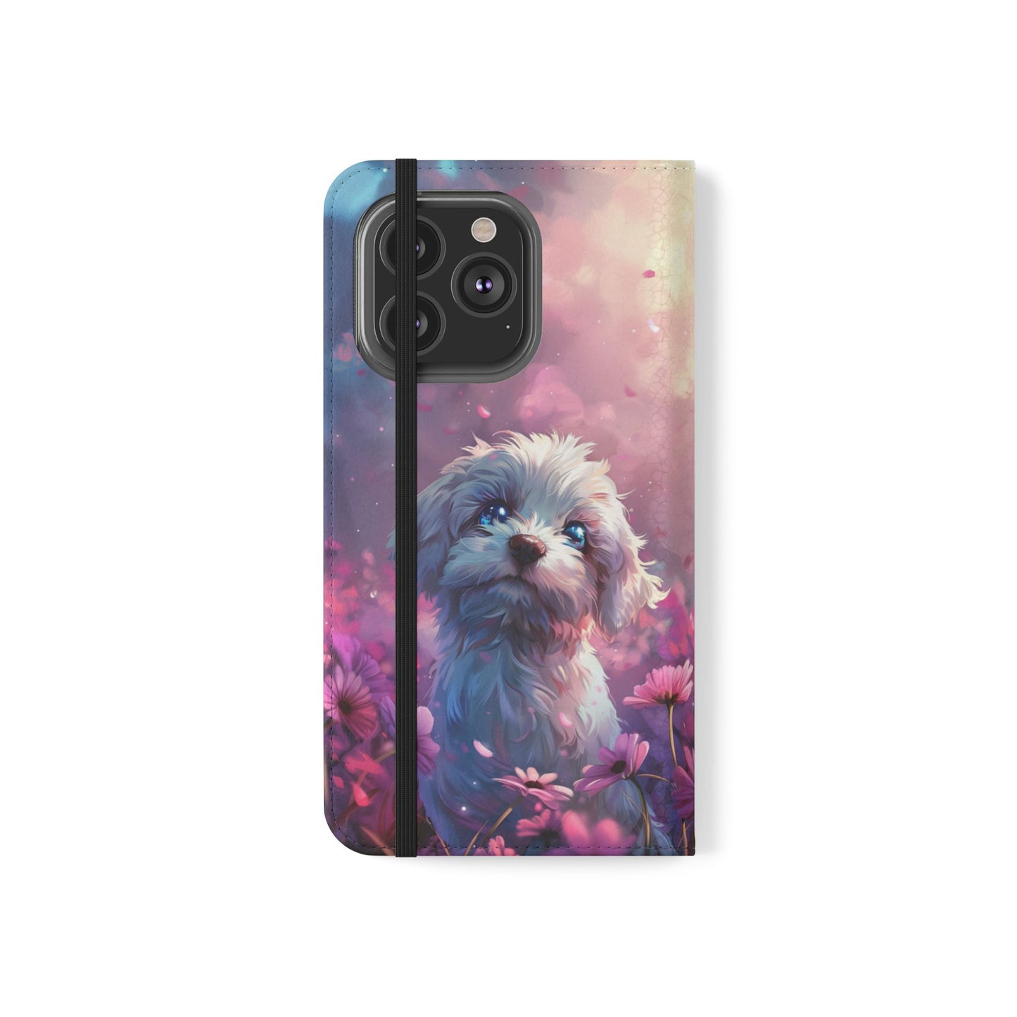 Dreamy Puppy - Wallet Flip Case