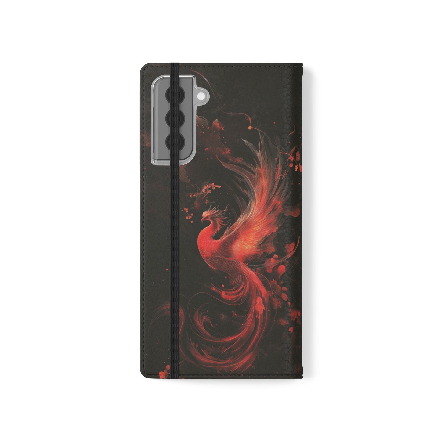Crimson Phoenix - Wallet Flip Case