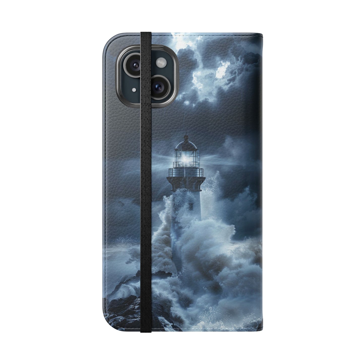 Stormbound Lighthouse - Wallet Flip Case