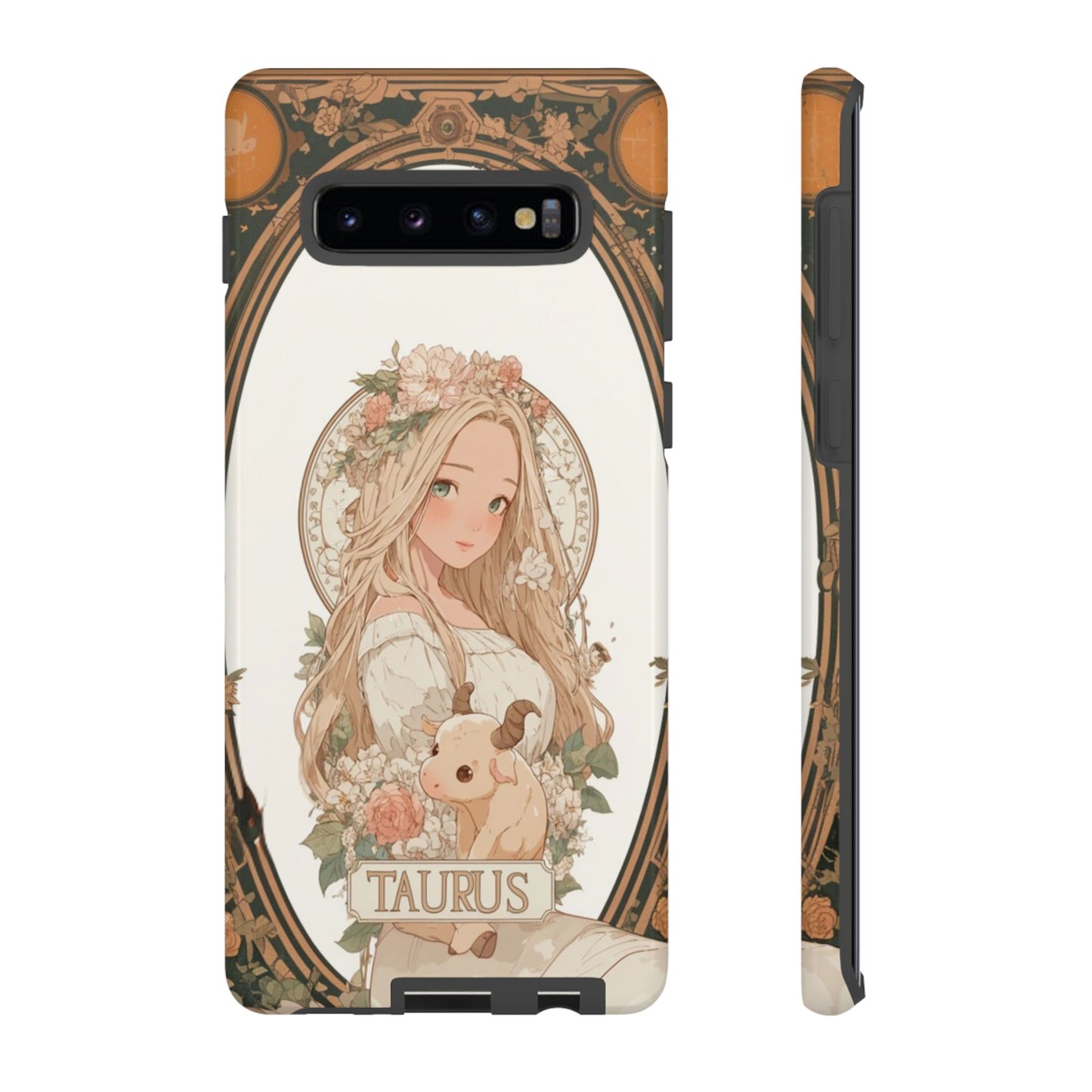 Taurus Floral Maiden - Tough Samsung Galaxy Case