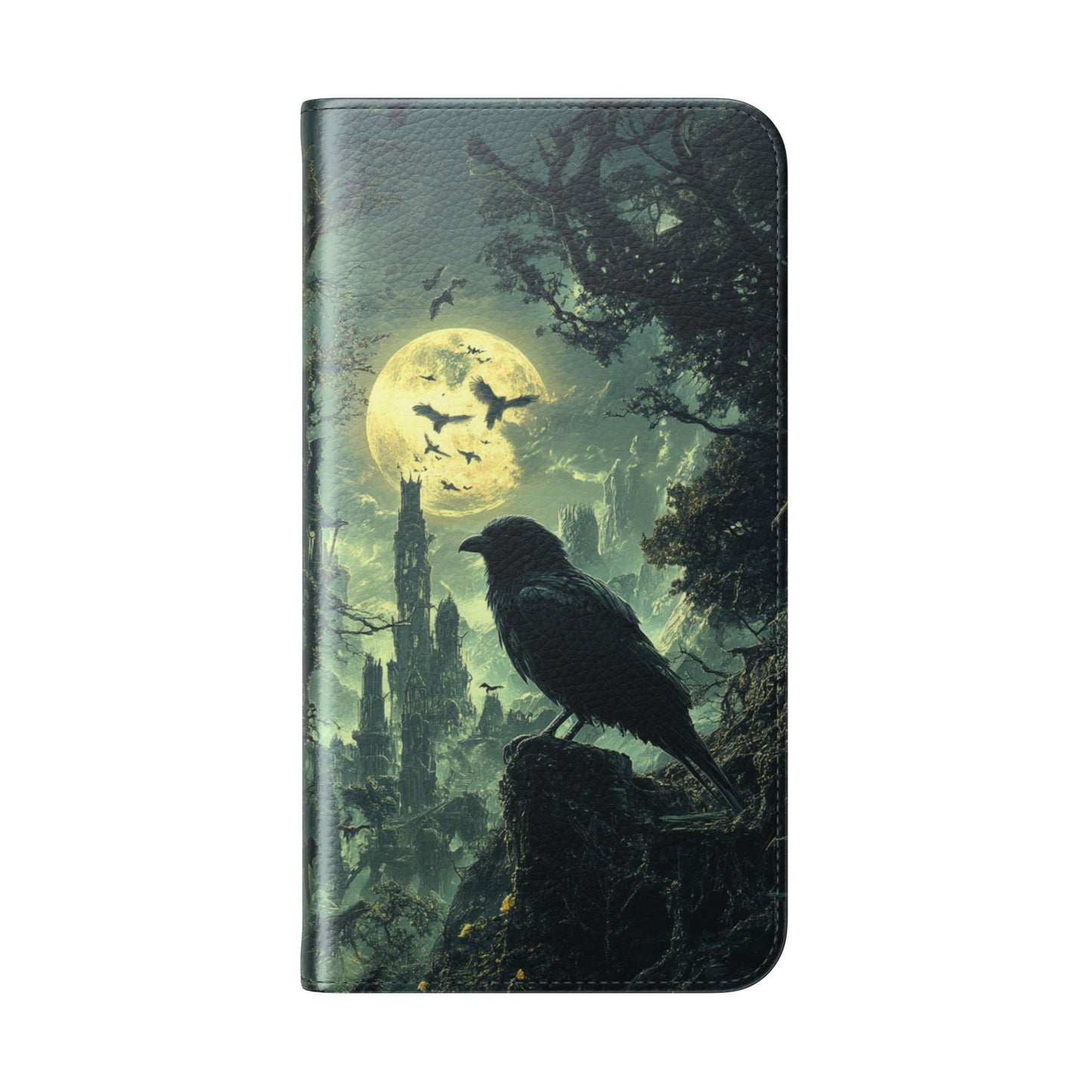 Raven Moon - Wallet Flip Case