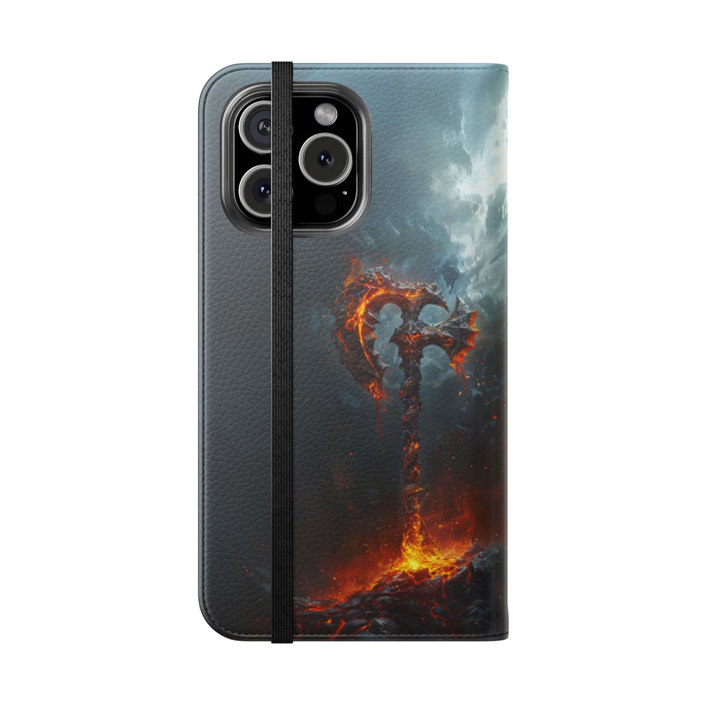 Molten War Axe - Wallet Flip Case