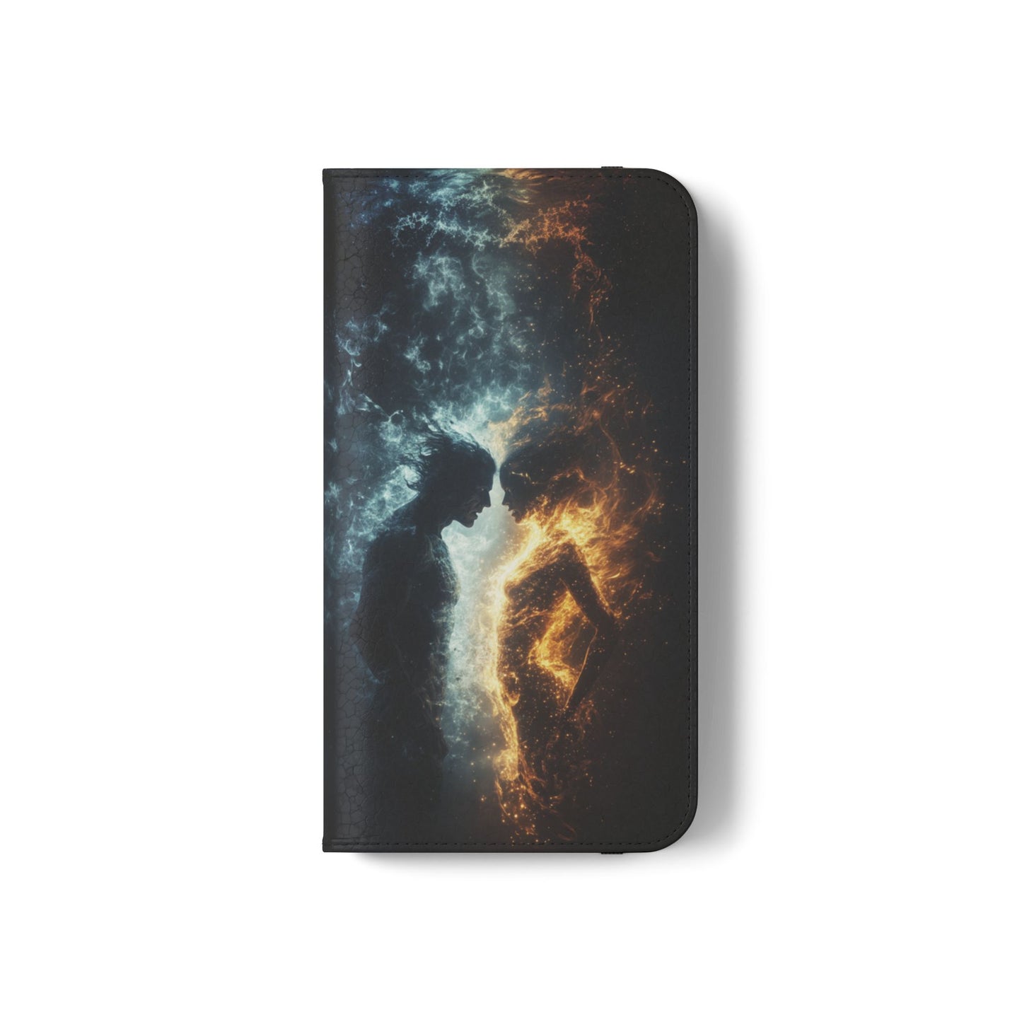Fire & Frost Lovers - Wallet Flip Case