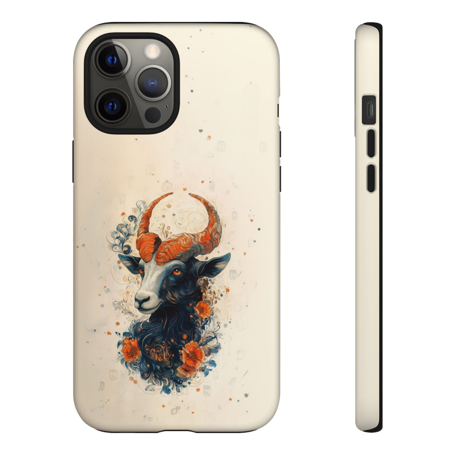 Capricorn Celestial Goat - Tough iPhone Case