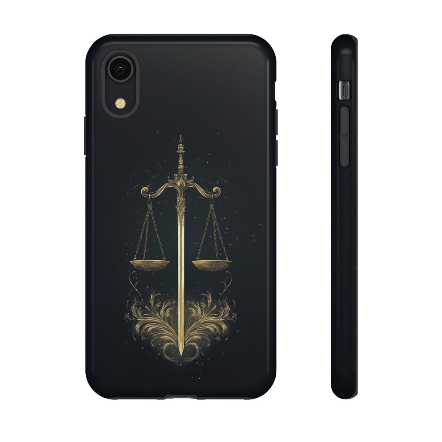 Libra Gilded Balance – Tough iPhone Case