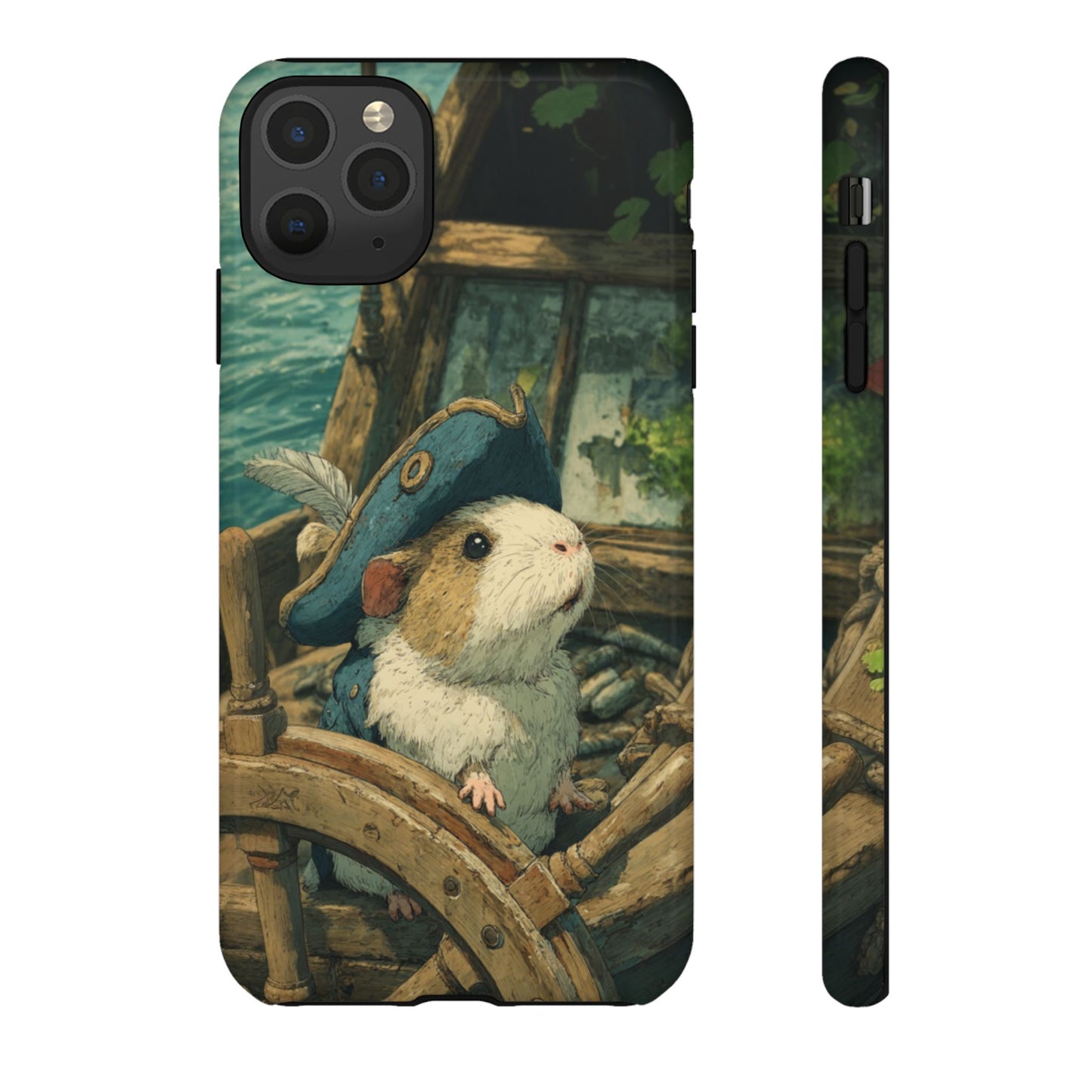 Pirate Captain Guinea Pig - Tough iPhone Case
