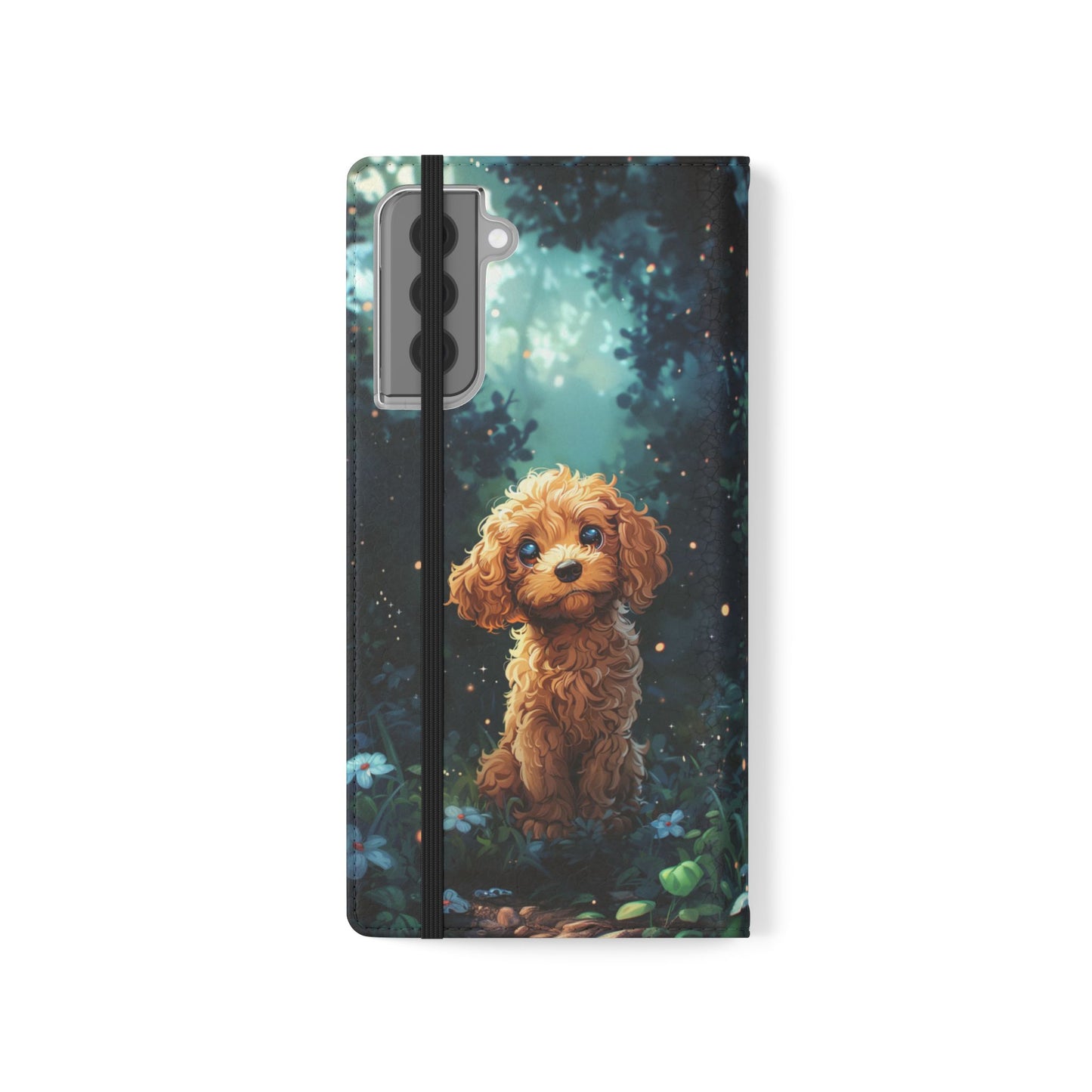 Forest Poodle - Wallet Flip Case