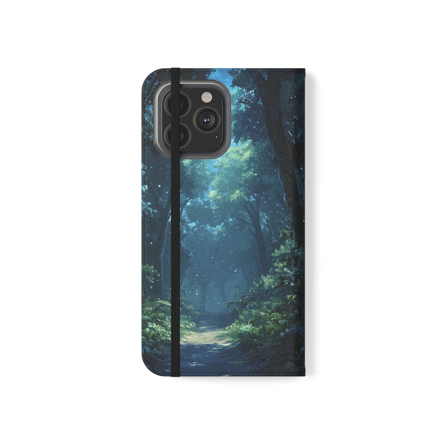 Mystical Forest Path - Wallet Flip Case