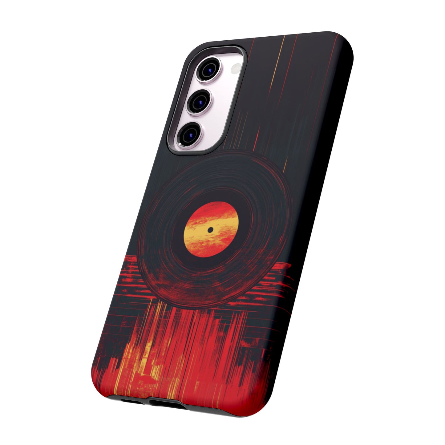 Retro Vinyl Record Phone Case - iPhone, Google Pixel, Samsung Galaxy