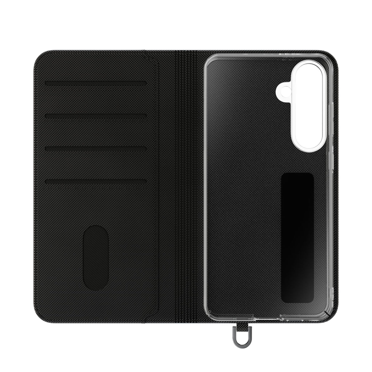 Blue Tech Matrix - Wallet Flip Case