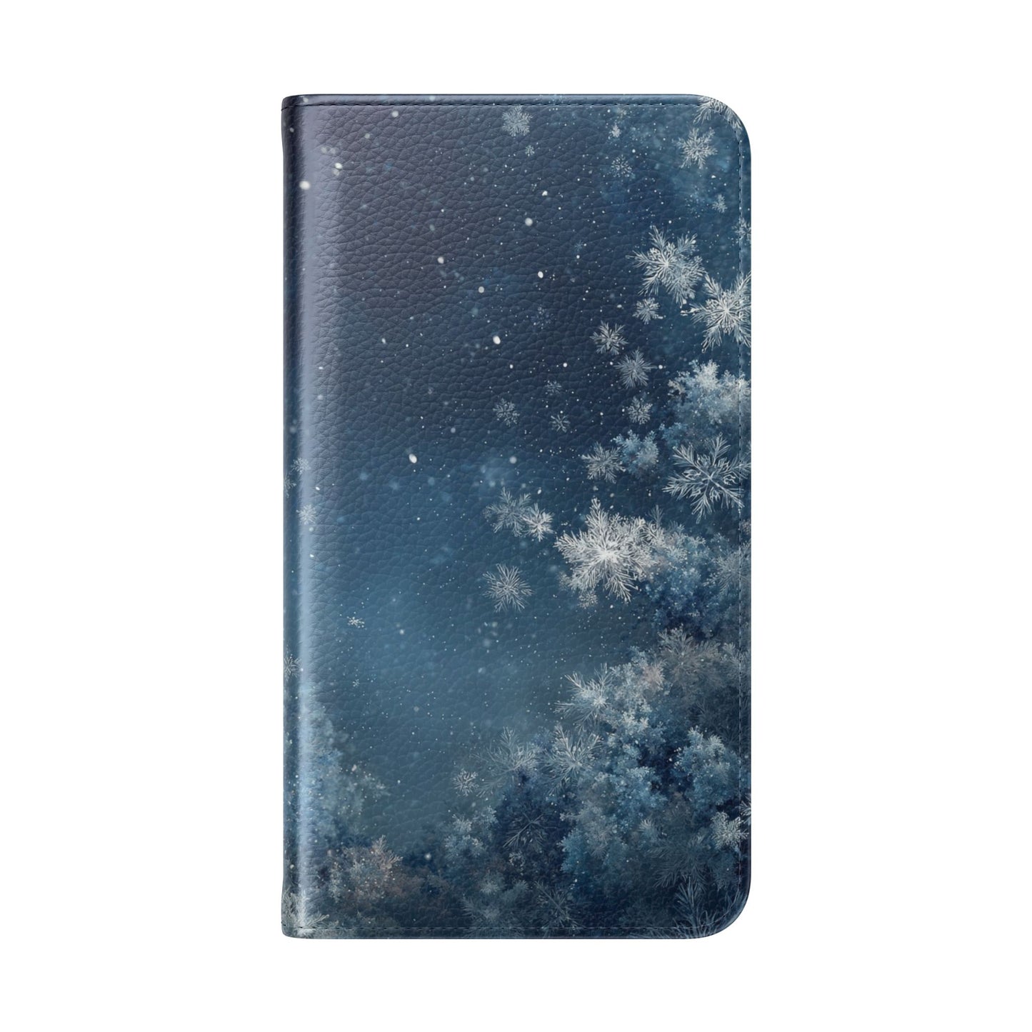 Winter Snowflakes - Wallet Flip Case