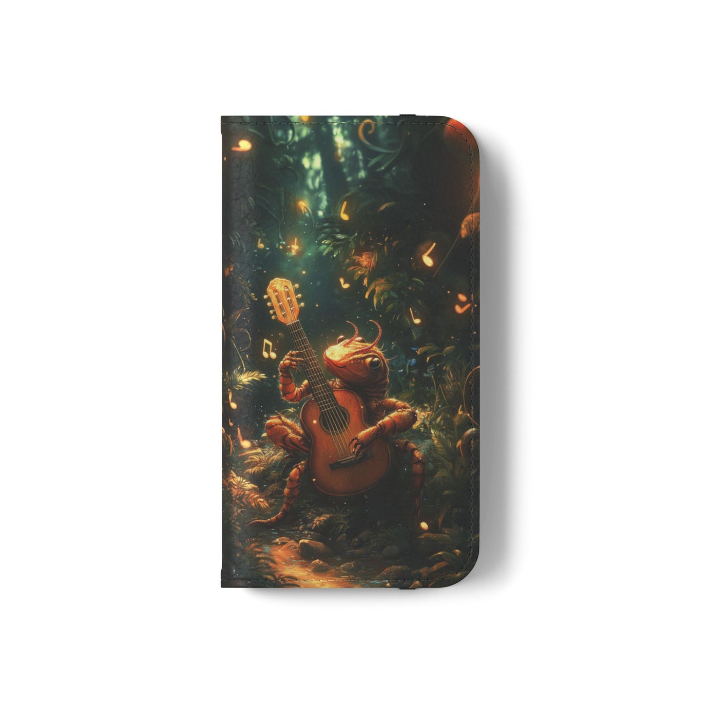 Serenade Forest Guitarist - Wallet Flip Case