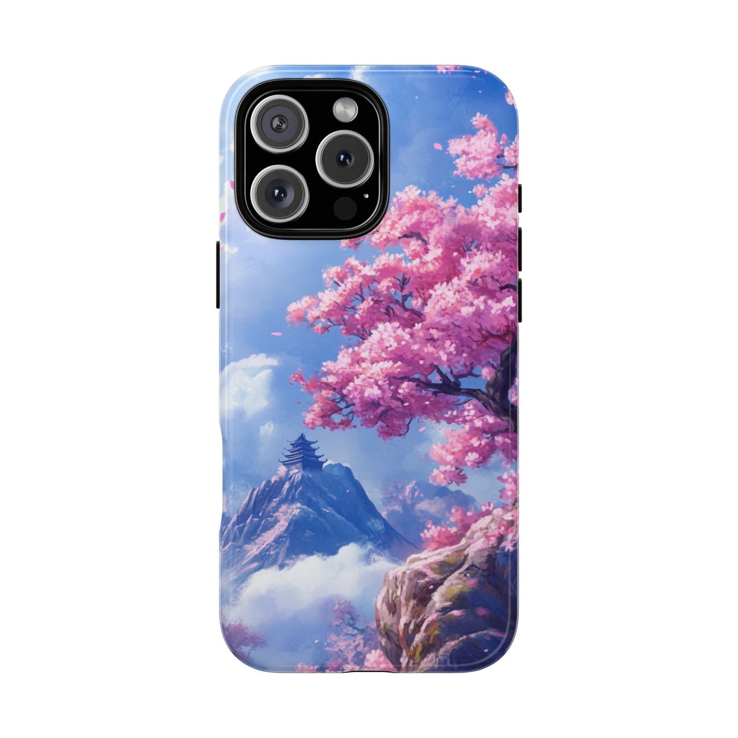Sakura Sky Temple - Tough iPhone Case