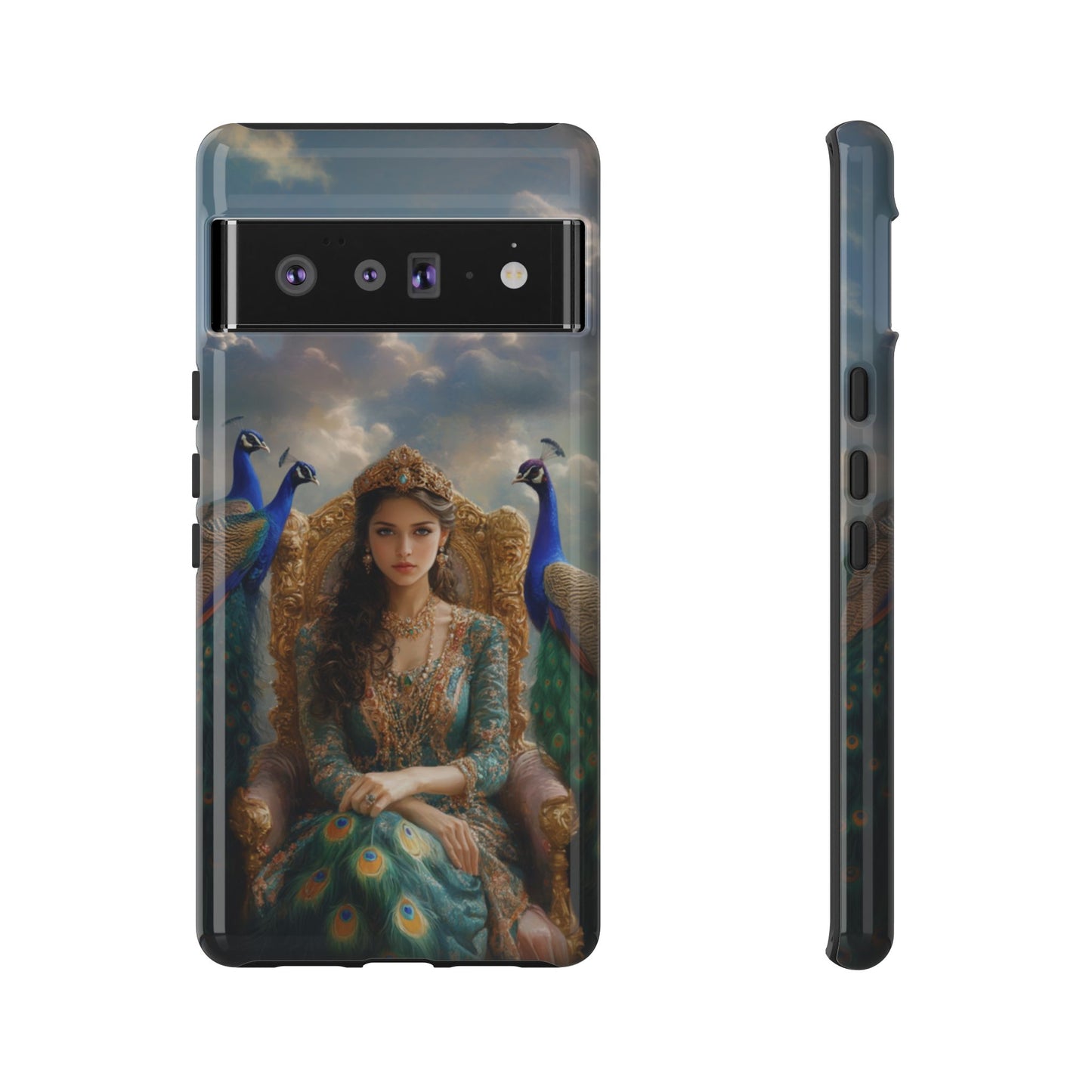 Hera Peacock Empress Golden Throne - Tough Google Pixel Case
