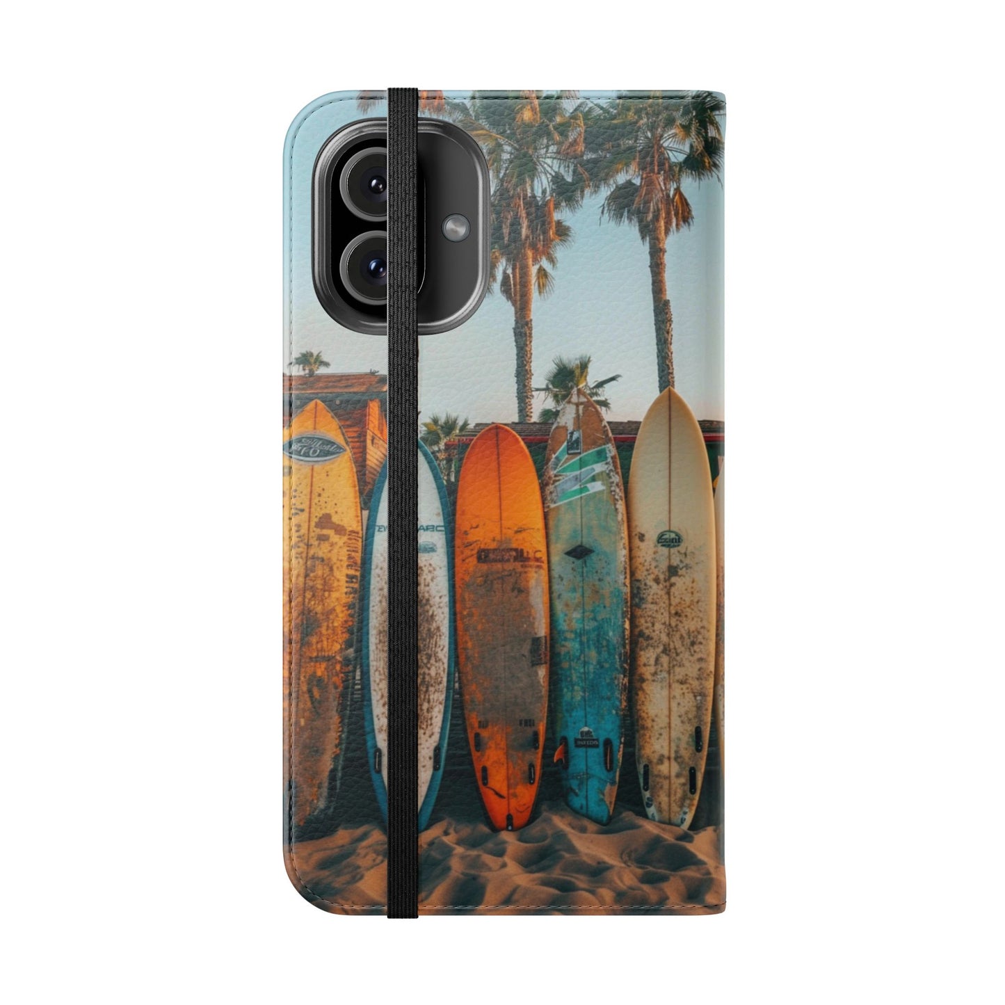 Beach Surfboards - Wallet Flip Case