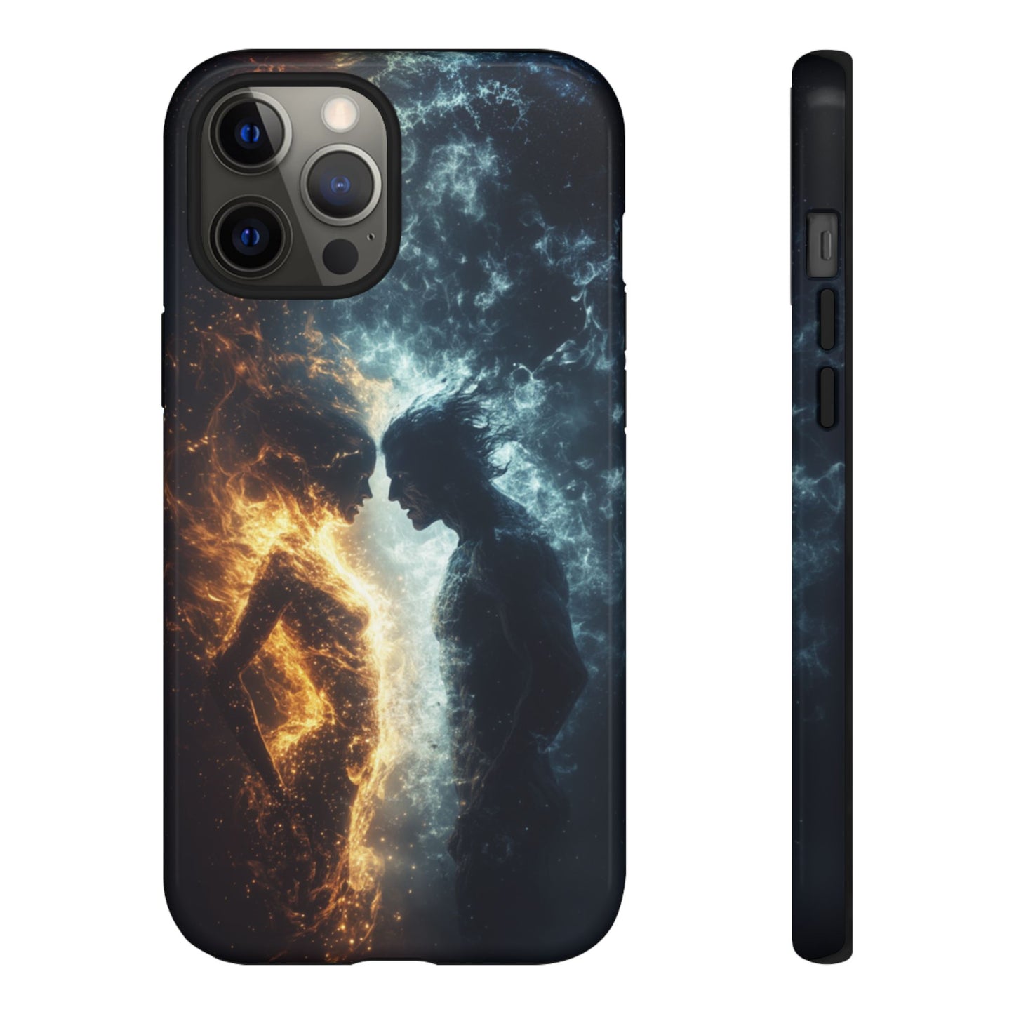 Fire & Frost Lovers - Tough iPhone Case