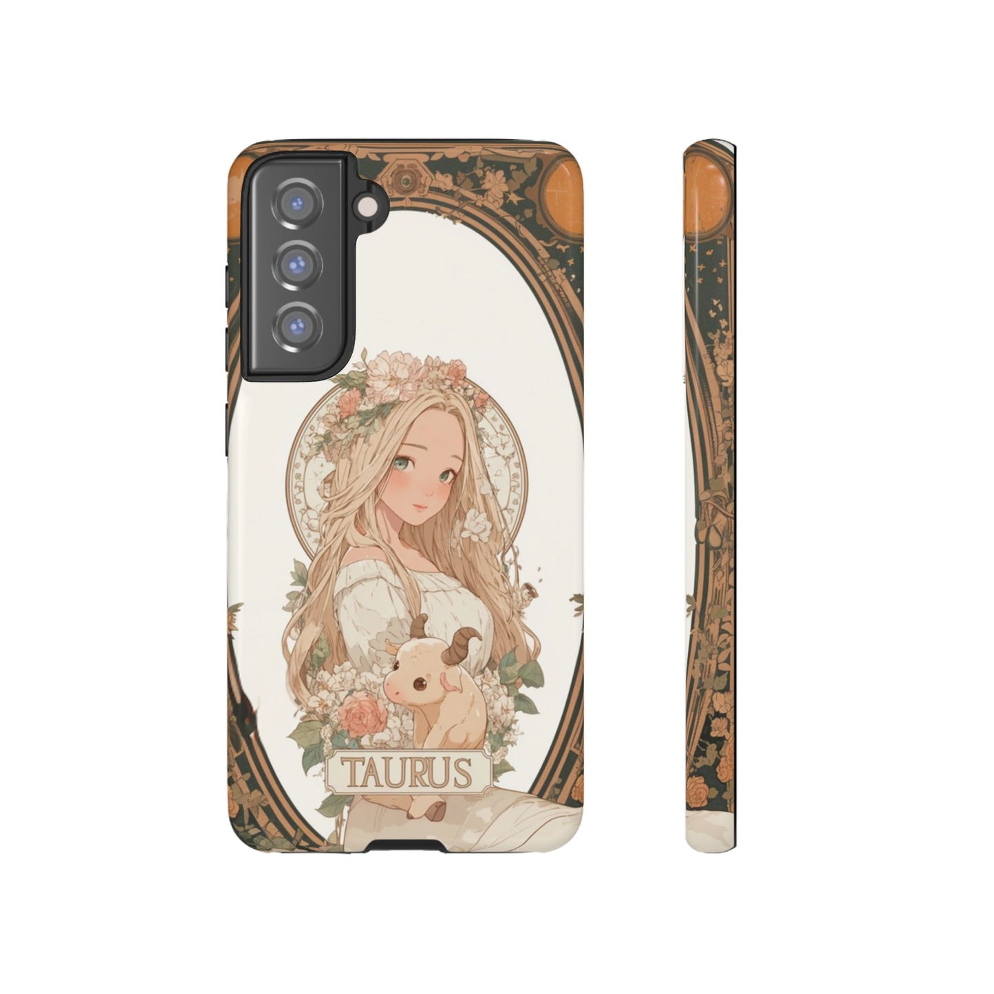 Taurus Floral Maiden - Tough Samsung Galaxy Case