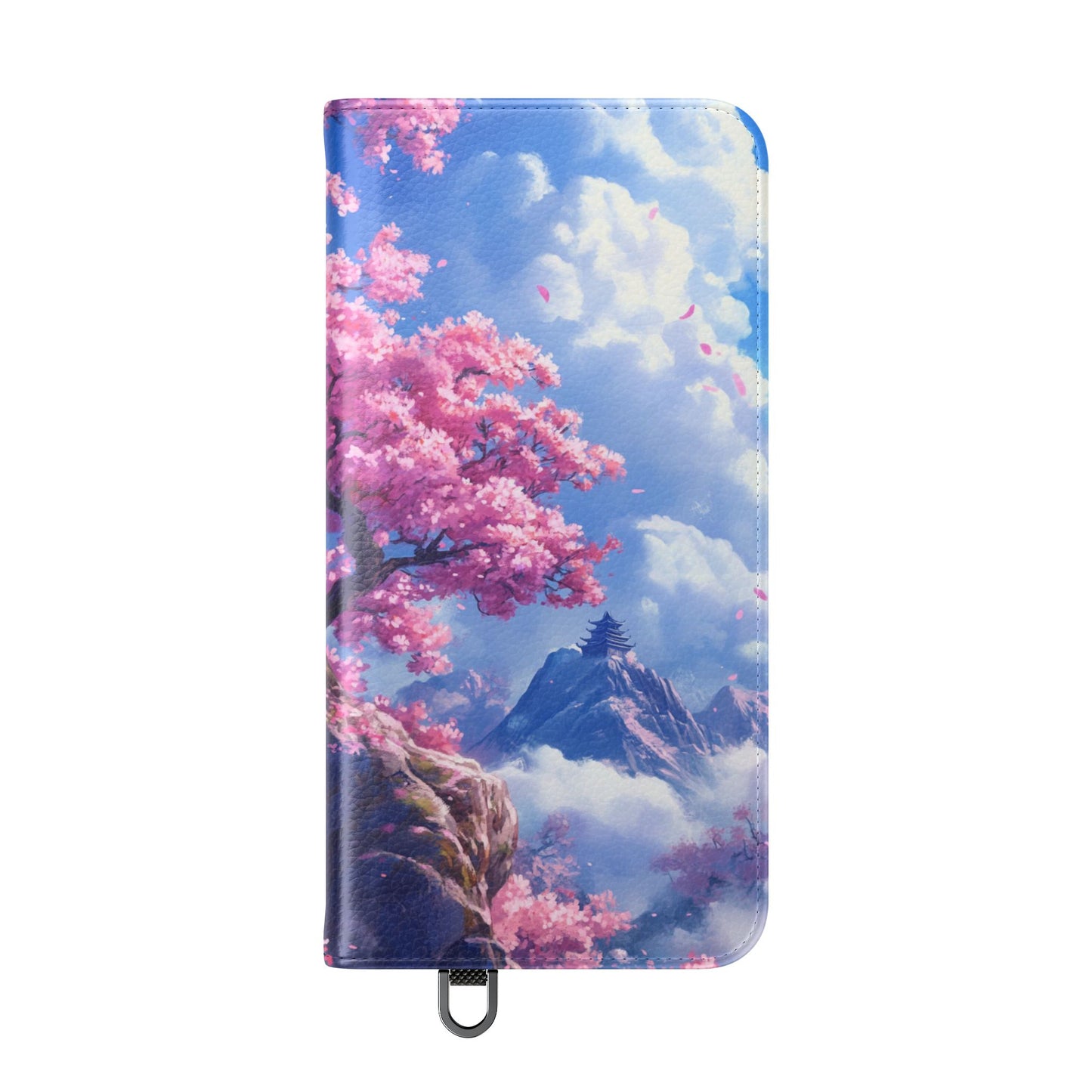 Sakura Sky Temple - Wallet Flip Case