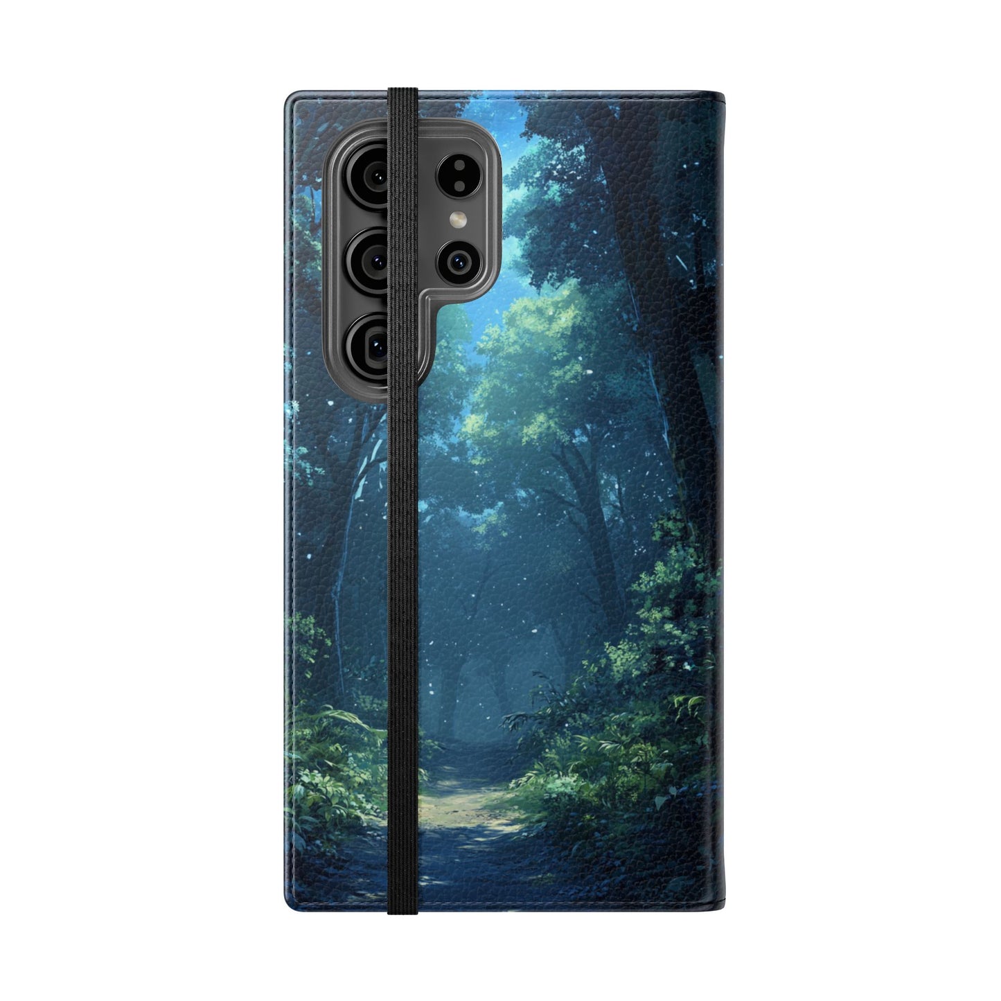 Mystical Forest Path - Wallet Flip Case